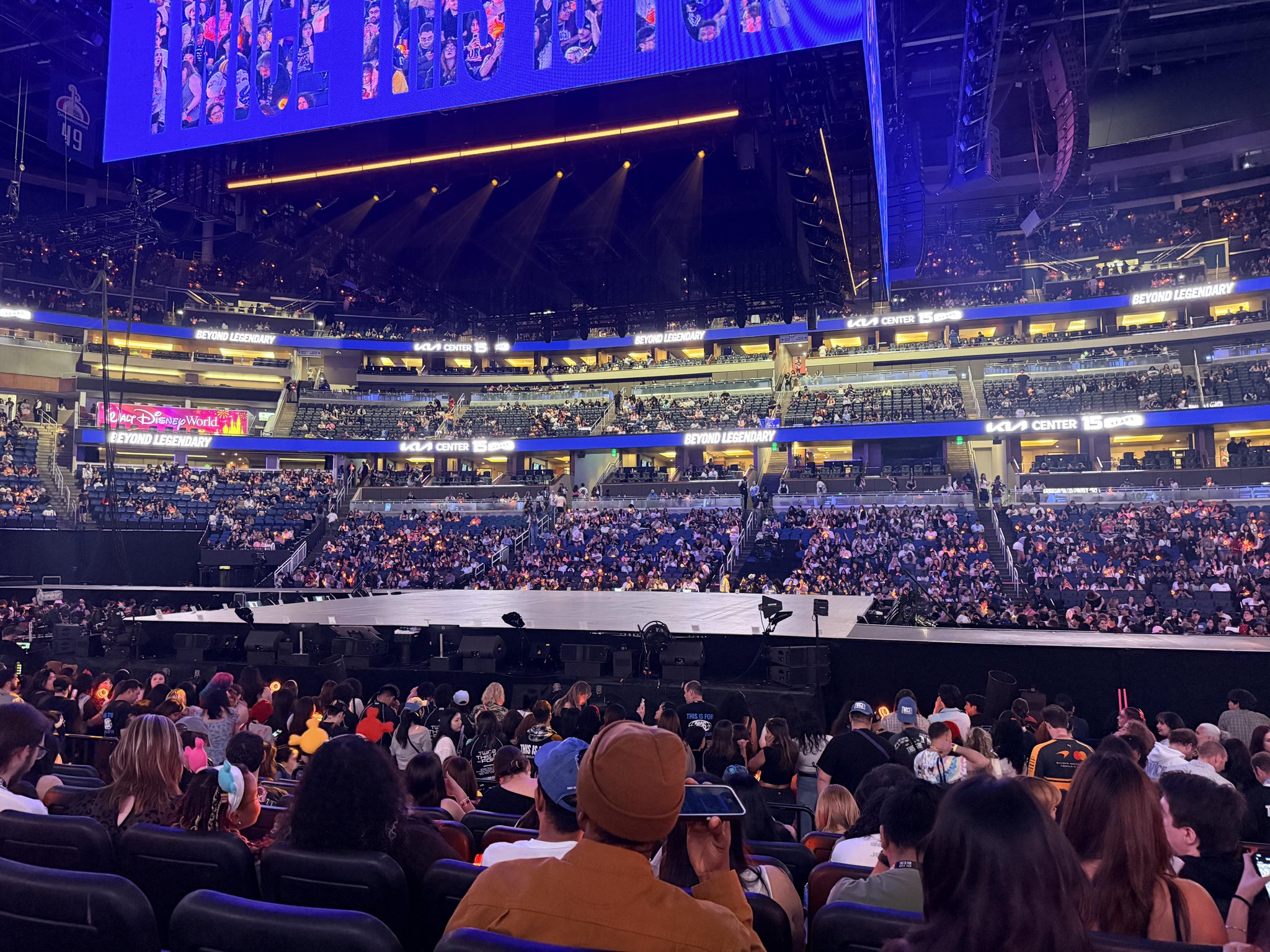 Real Fan View taken from Section 114 at Kia Center by Anonymous User