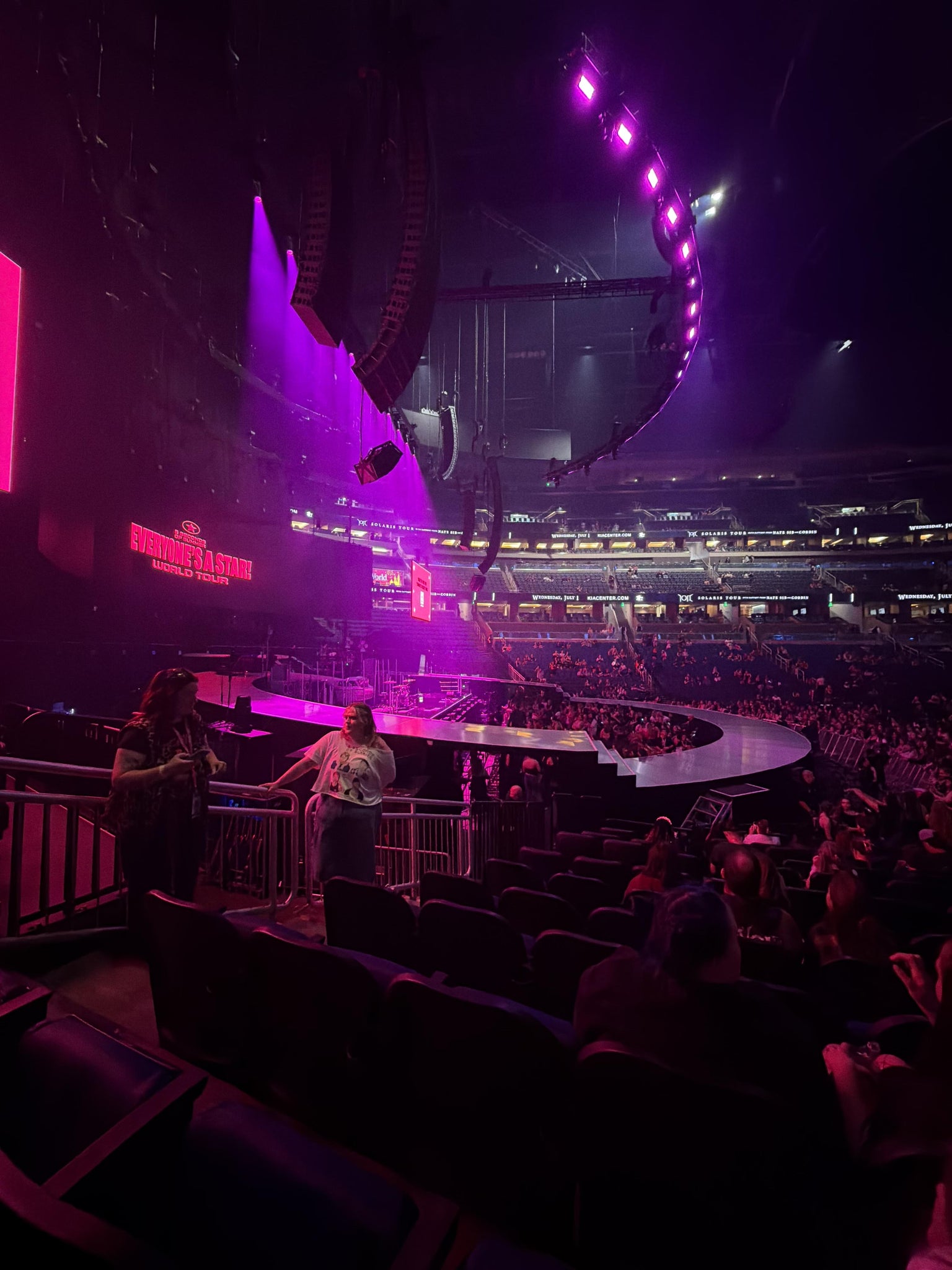 Real Fan View taken from Section 116 at Kia Center by Emily M