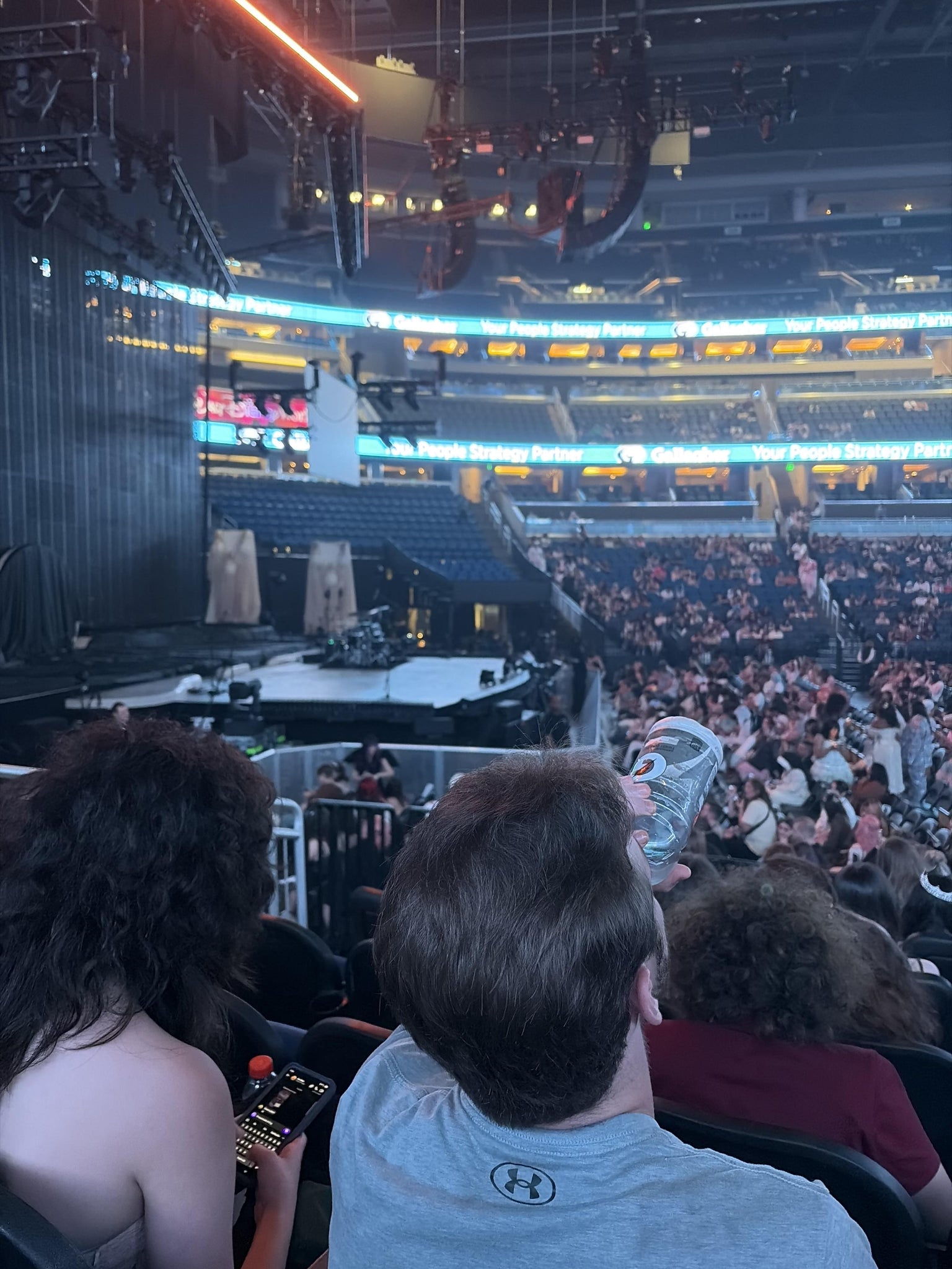 Real Fan View taken from Section 117 at Kia Center by Alayna L