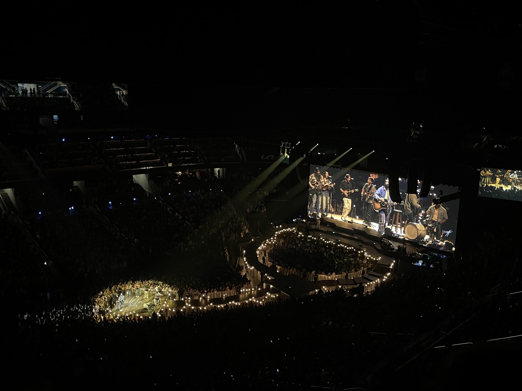 Real Fan View taken from Section 212 at Kia Center by Leanna V
