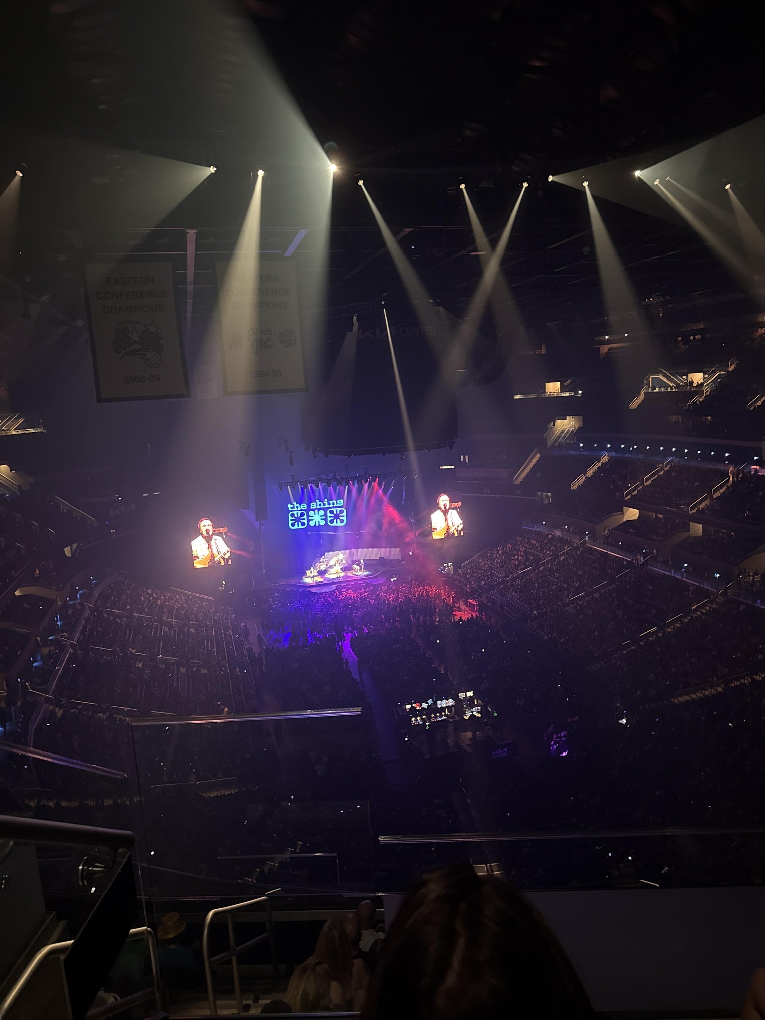 Real Fan View taken from Section 218 at Kia Center by Dakota M