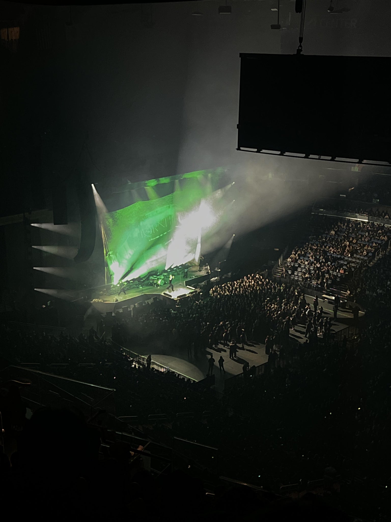 Real Fan View taken from Section 222 at Kia Center by Lana L
