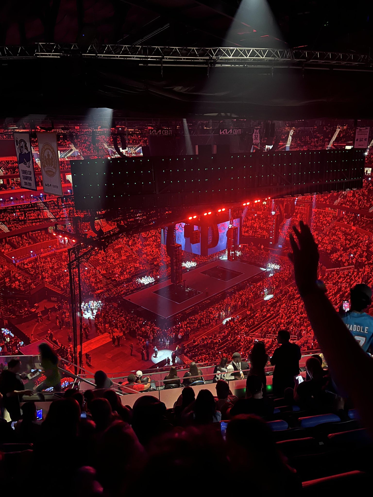 Real Fan View taken from Section 229 at Kia Center by Annie L