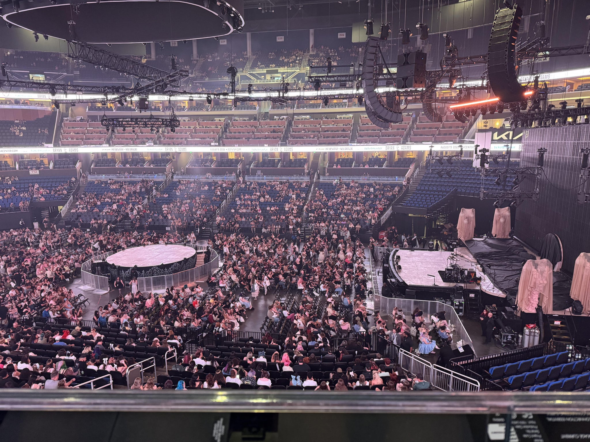 Real Fan View taken from Club B at Kia Center by Ana R
