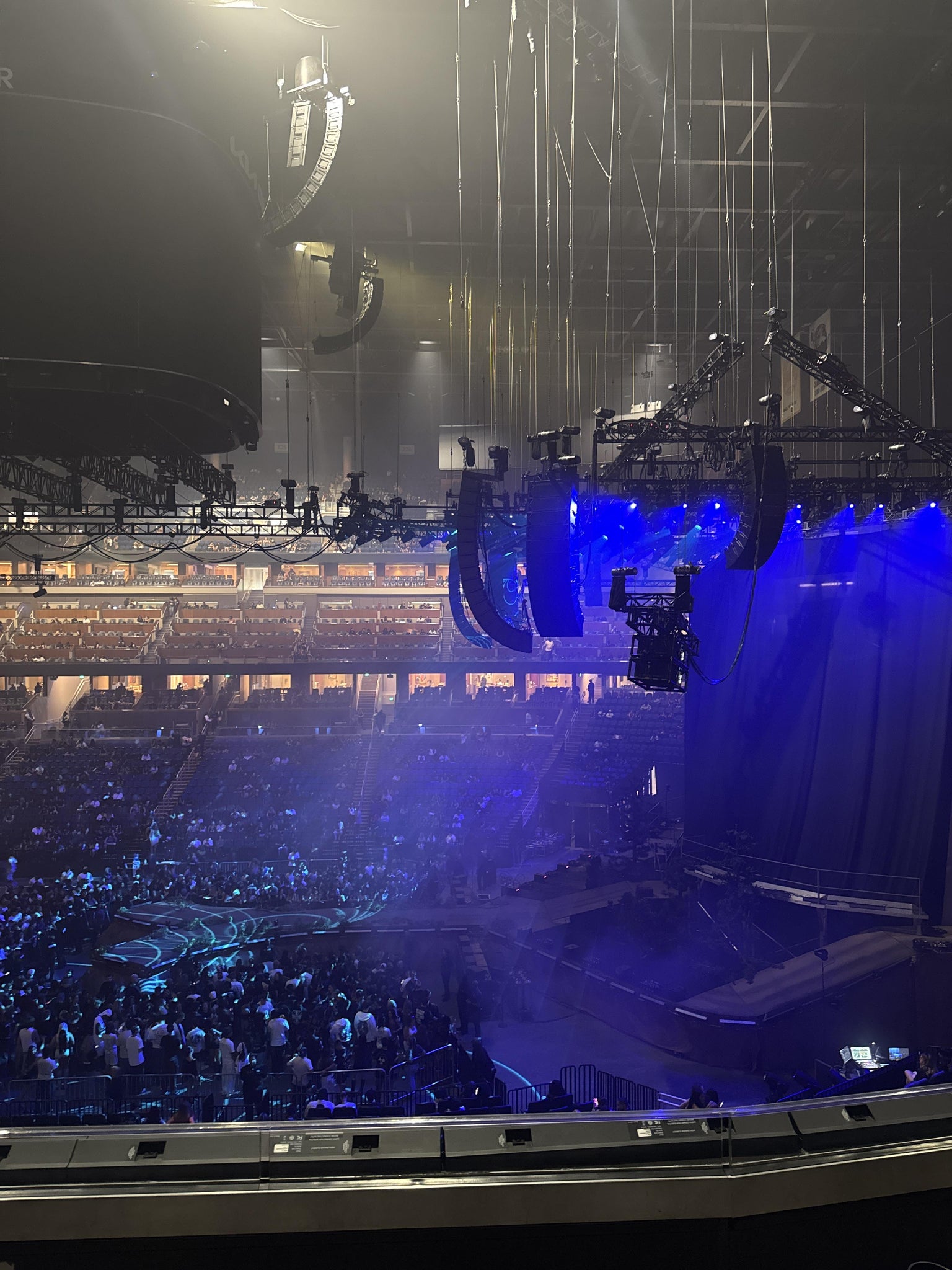 Real Fan View taken from Club B at Kia Center by Mak B