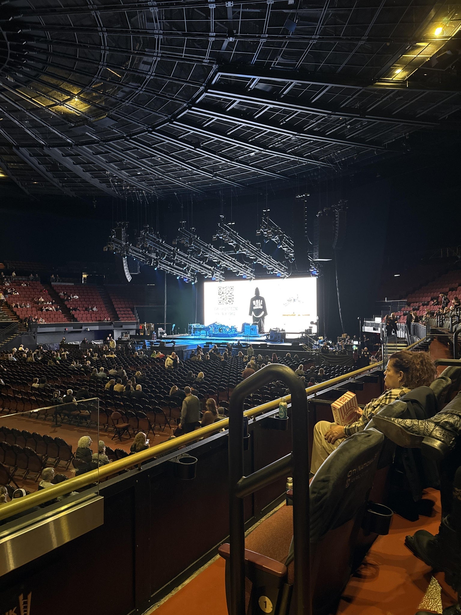 Real Fan View taken from Section 108 at Kia Forum by Tina G