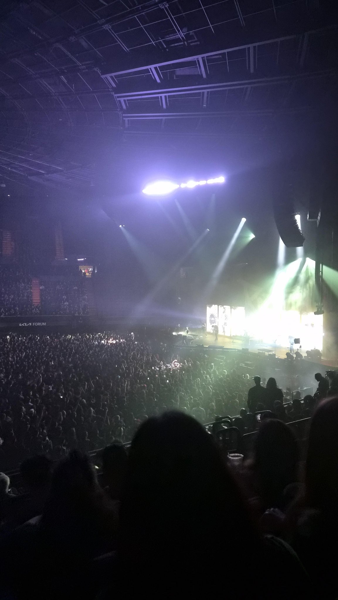Real Fan View taken from Section 110 at Kia Forum by Sasha Z