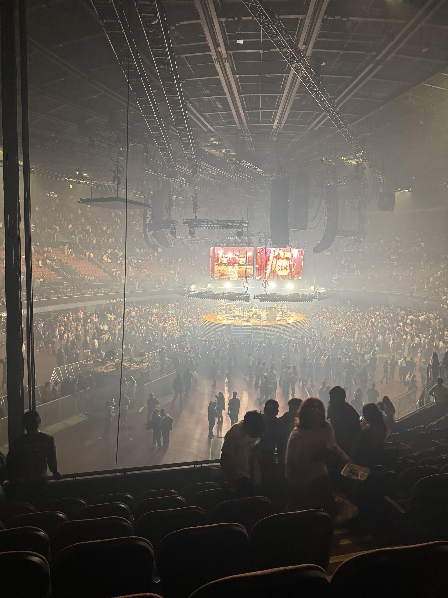 Real Fan View taken from Section 121 at Kia Forum by Ashley R