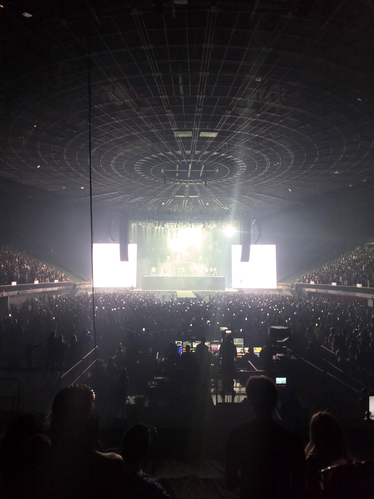 Real Fan View taken from Section 136 at Kia Forum by Carolina H