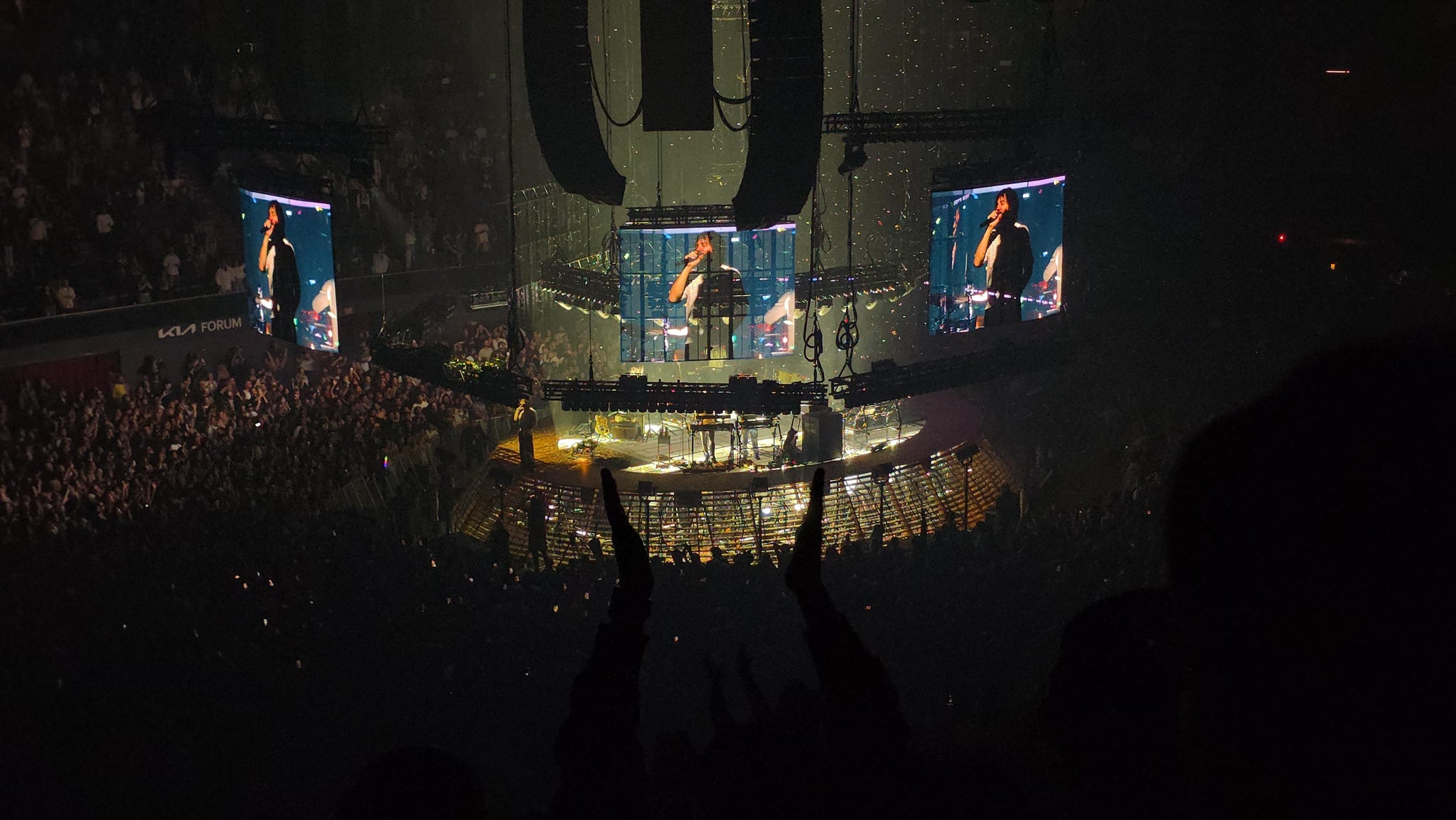 Real Fan View taken from Section 205 at Kia Forum by Jose i R