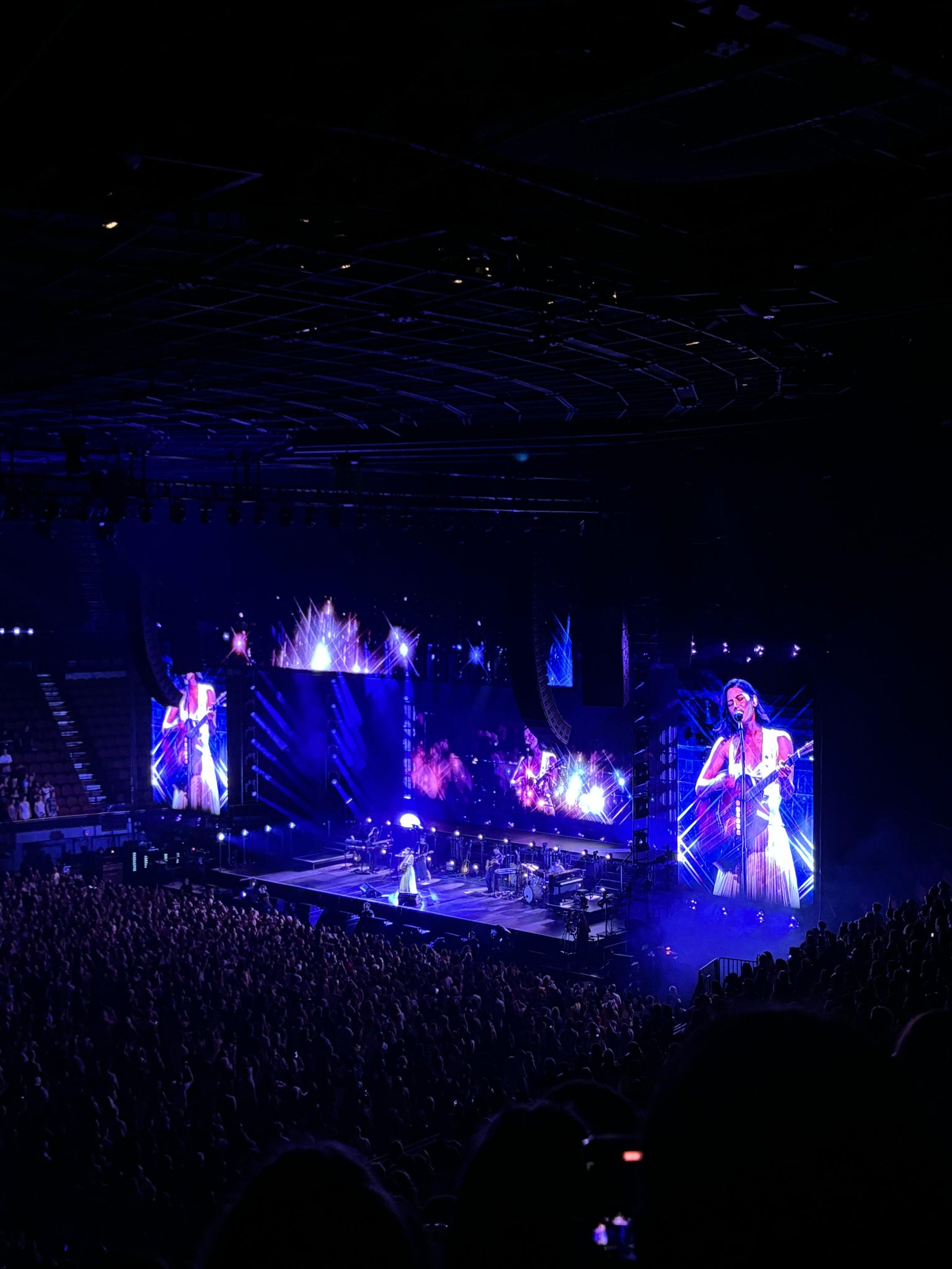 Real Fan View taken from Section 207 at Kia Forum by Ximena G