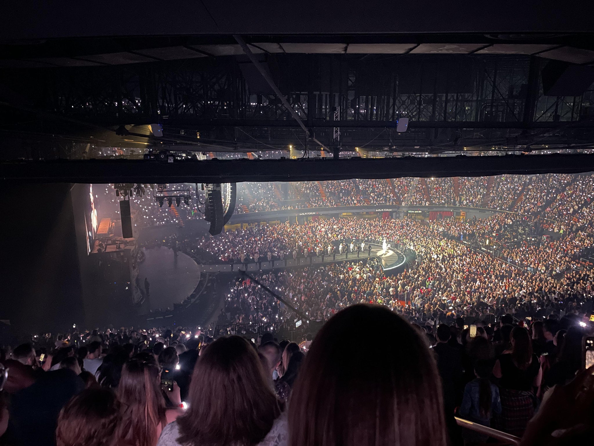 Real Fan View taken from Section 224 at Kia Forum by Cejae E