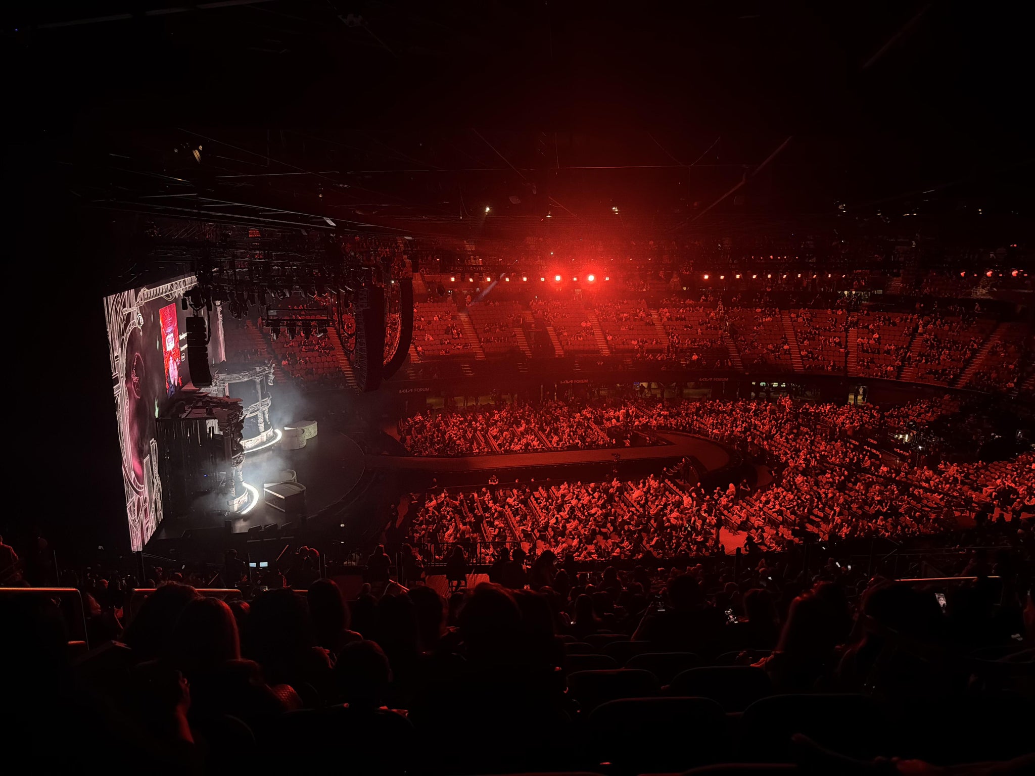 Real Fan View taken from Section 225 at Kia Forum by Hope C