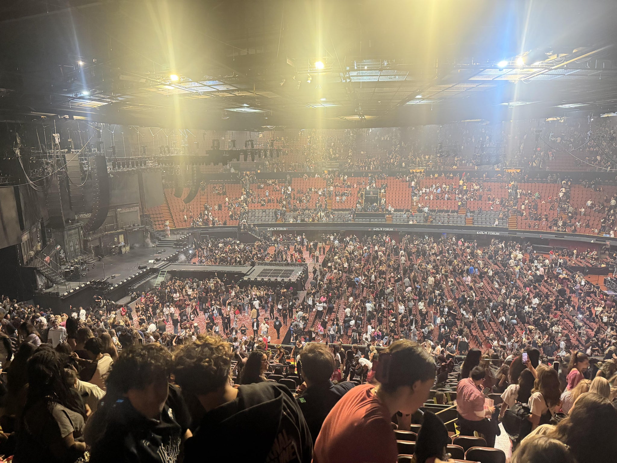 Real Fan View taken from Section 227 at Kia Forum by Anthony W