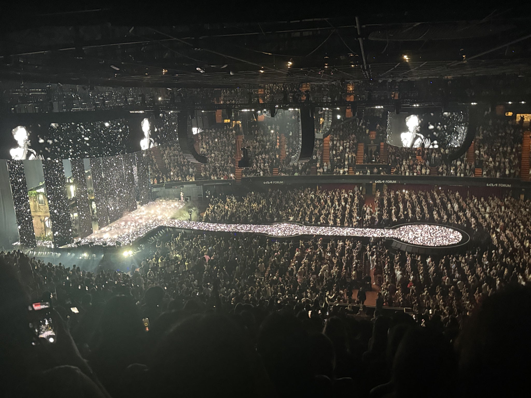 Real Fan View taken from Section 227 at Kia Forum by Andrew A