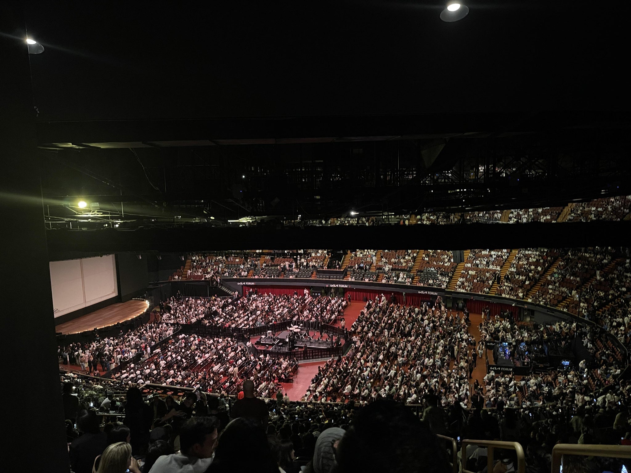Real Fan View taken from Section 229 at Kia Forum by Alex Z