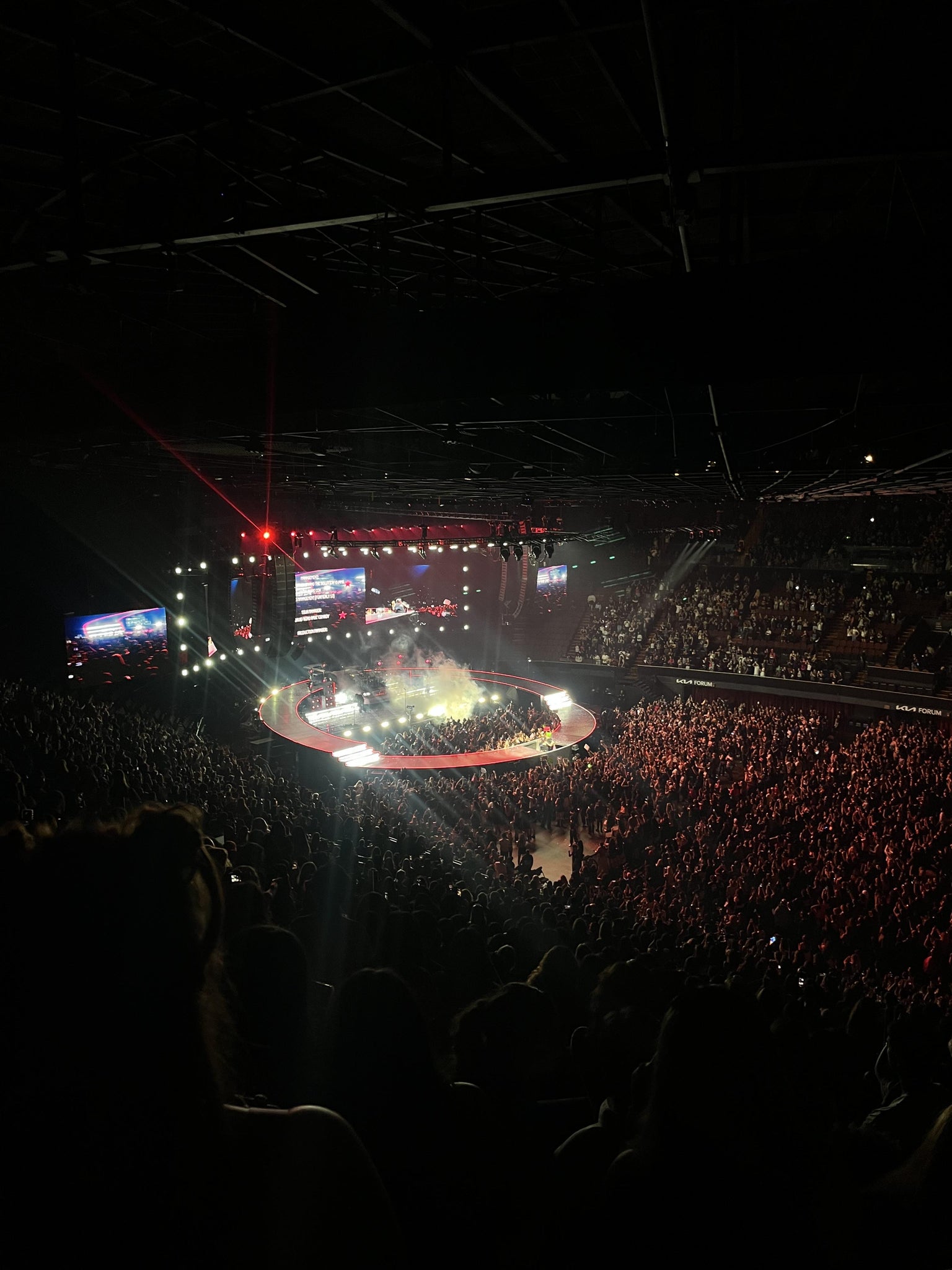 Real Fan View taken from Section 230 at Kia Forum by Lucy B