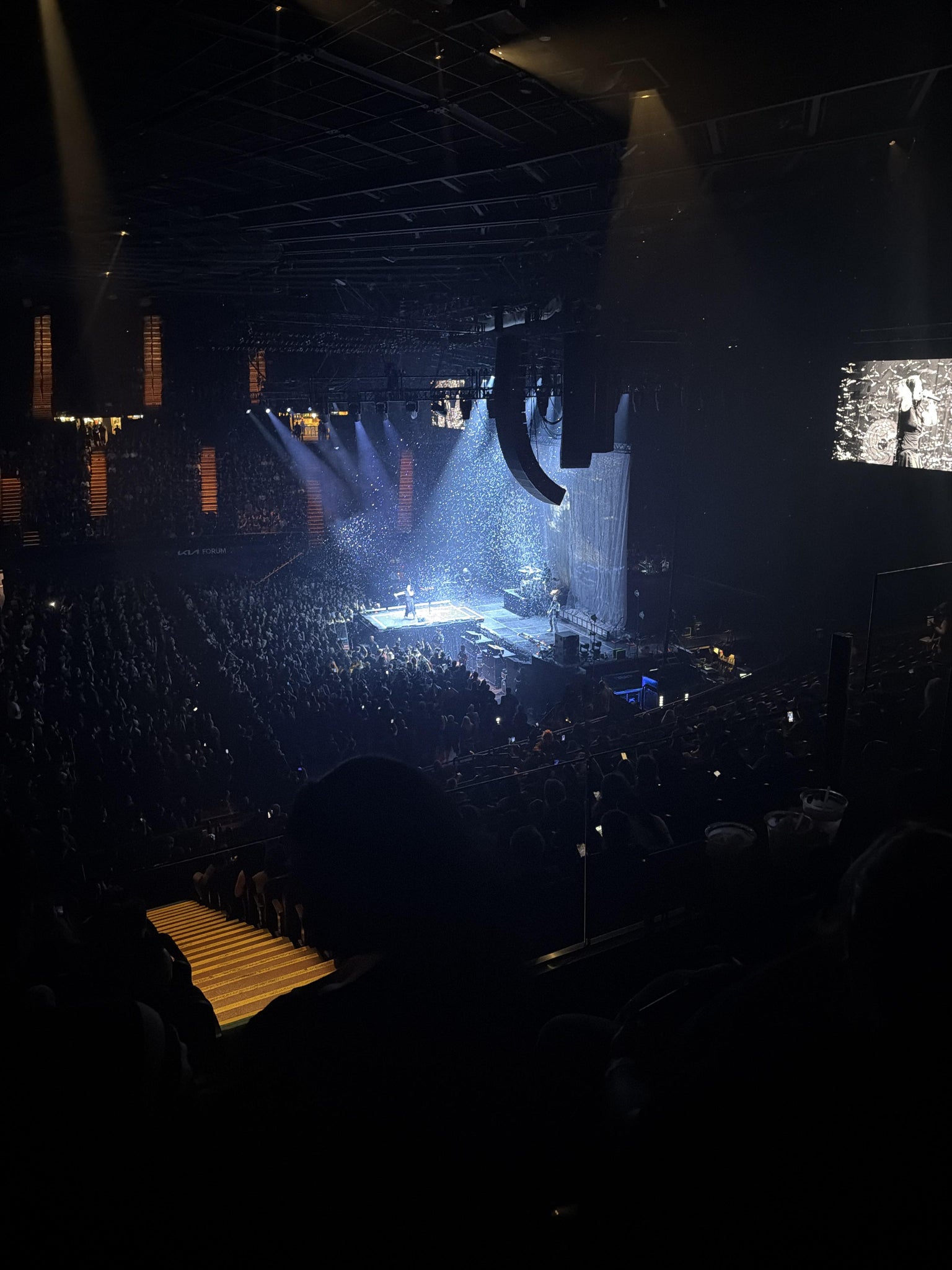 Real Fan View taken from Section Box 210 at Kia Forum by Avetik M