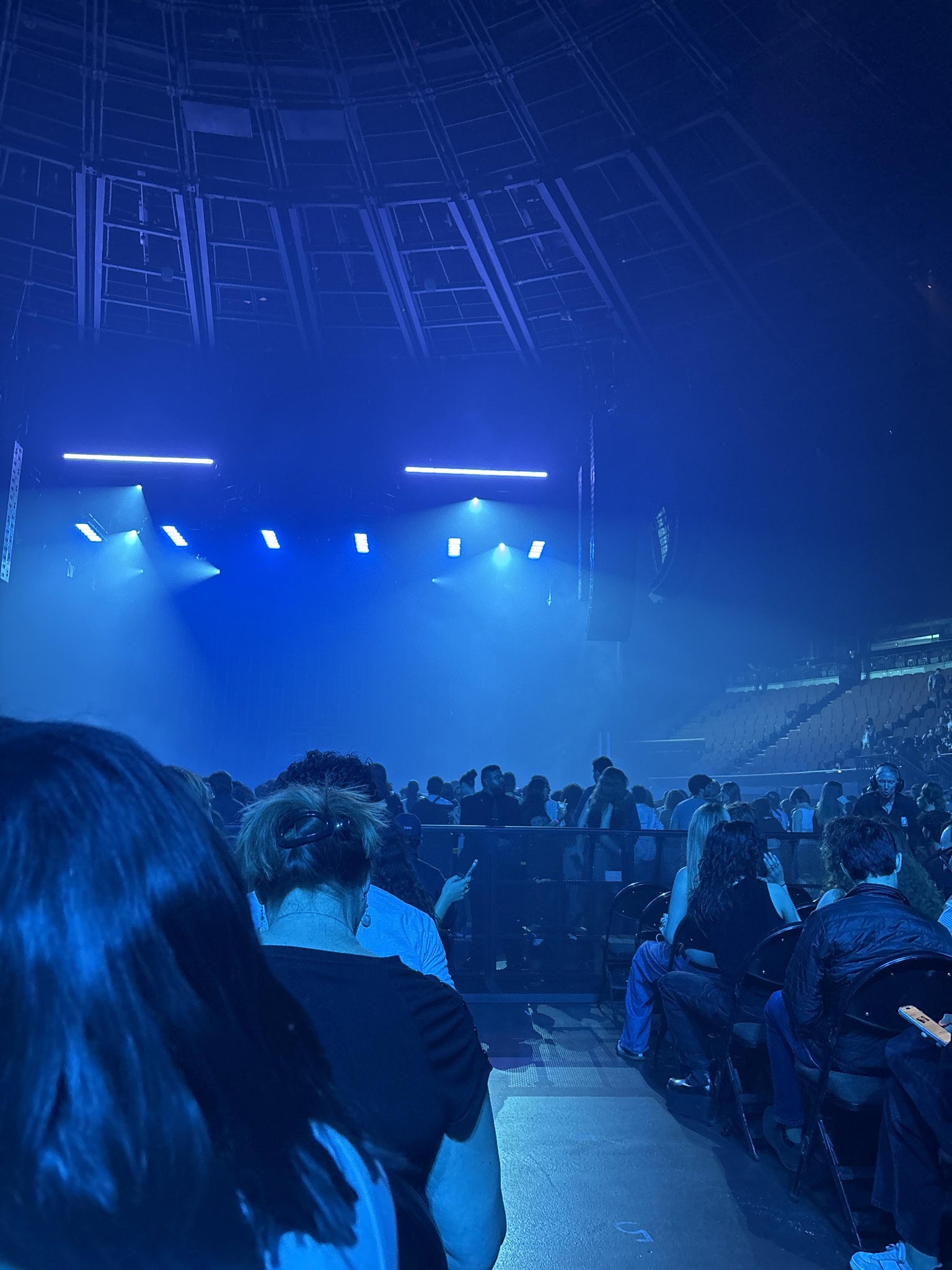 Real Fan View taken from Floor H at Kia Forum by Anonymous User