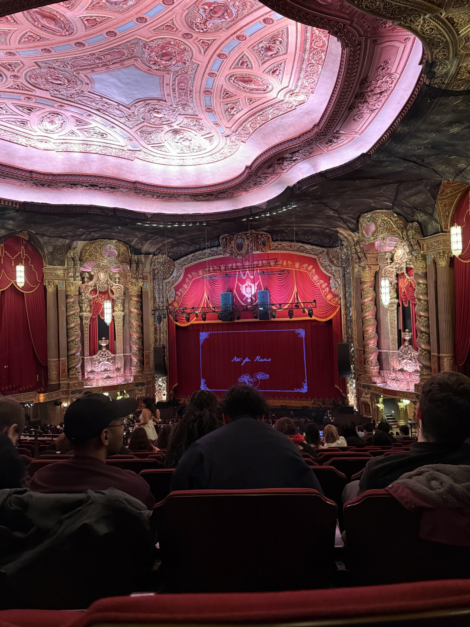 Real Fan View taken from Mezzanine 14 at Kings Theatre - Brooklyn by Ashlee S