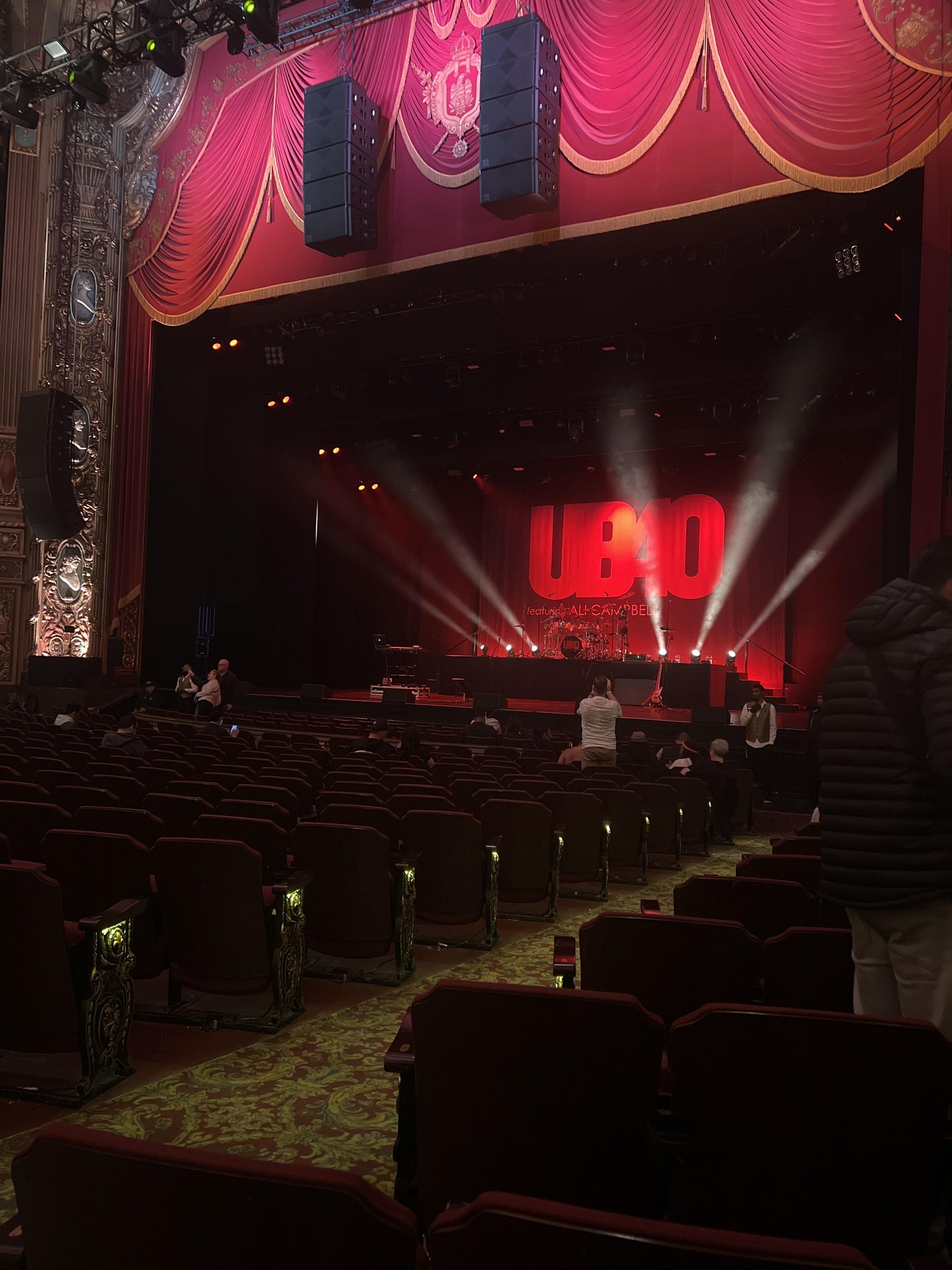 Real Fan View taken from Orchestra 3 at Kings Theatre - Brooklyn by Jane C