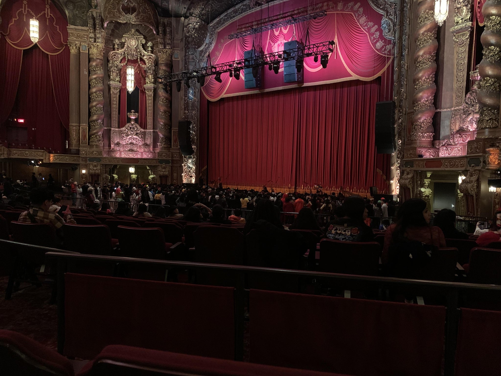 Real Fan View taken from Orchestra 8 at Kings Theatre - Brooklyn by Sandra A