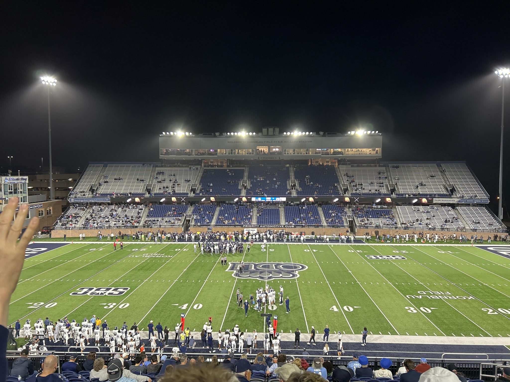 Real Fan View taken from East 204 at Kornblau Field at S.B. Ballard Stadium by Victor G