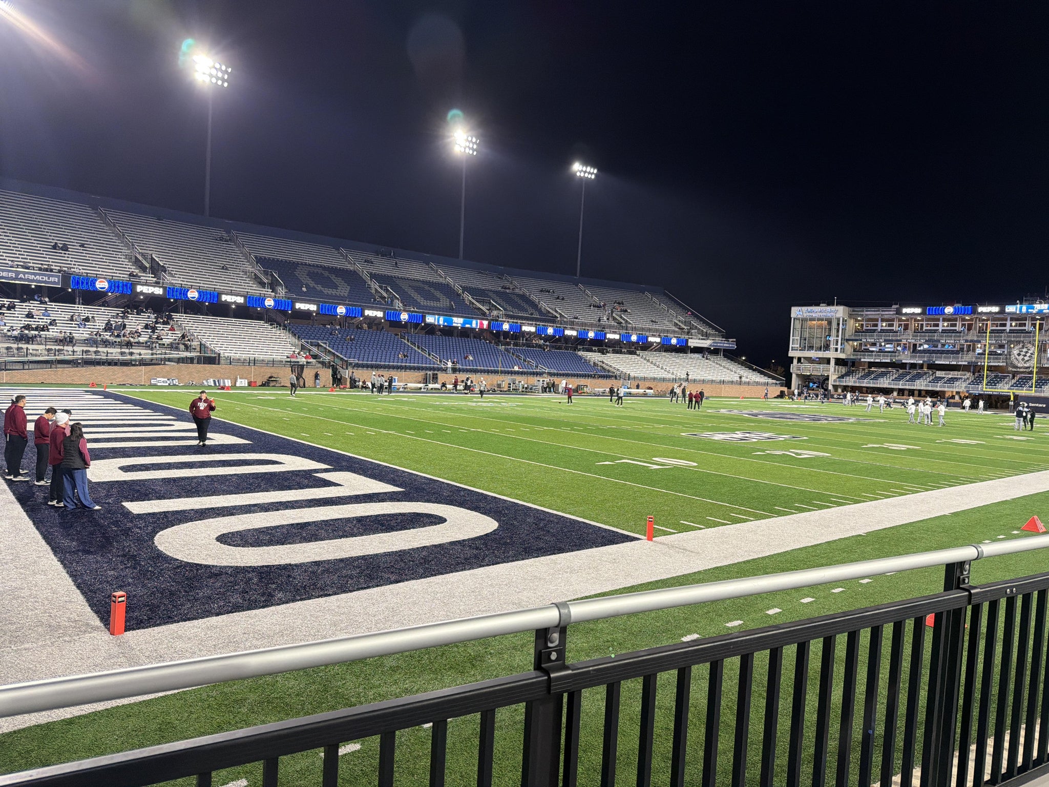 Real Fan View taken from West 118 at Kornblau Field at S.B. Ballard Stadium by Mike A