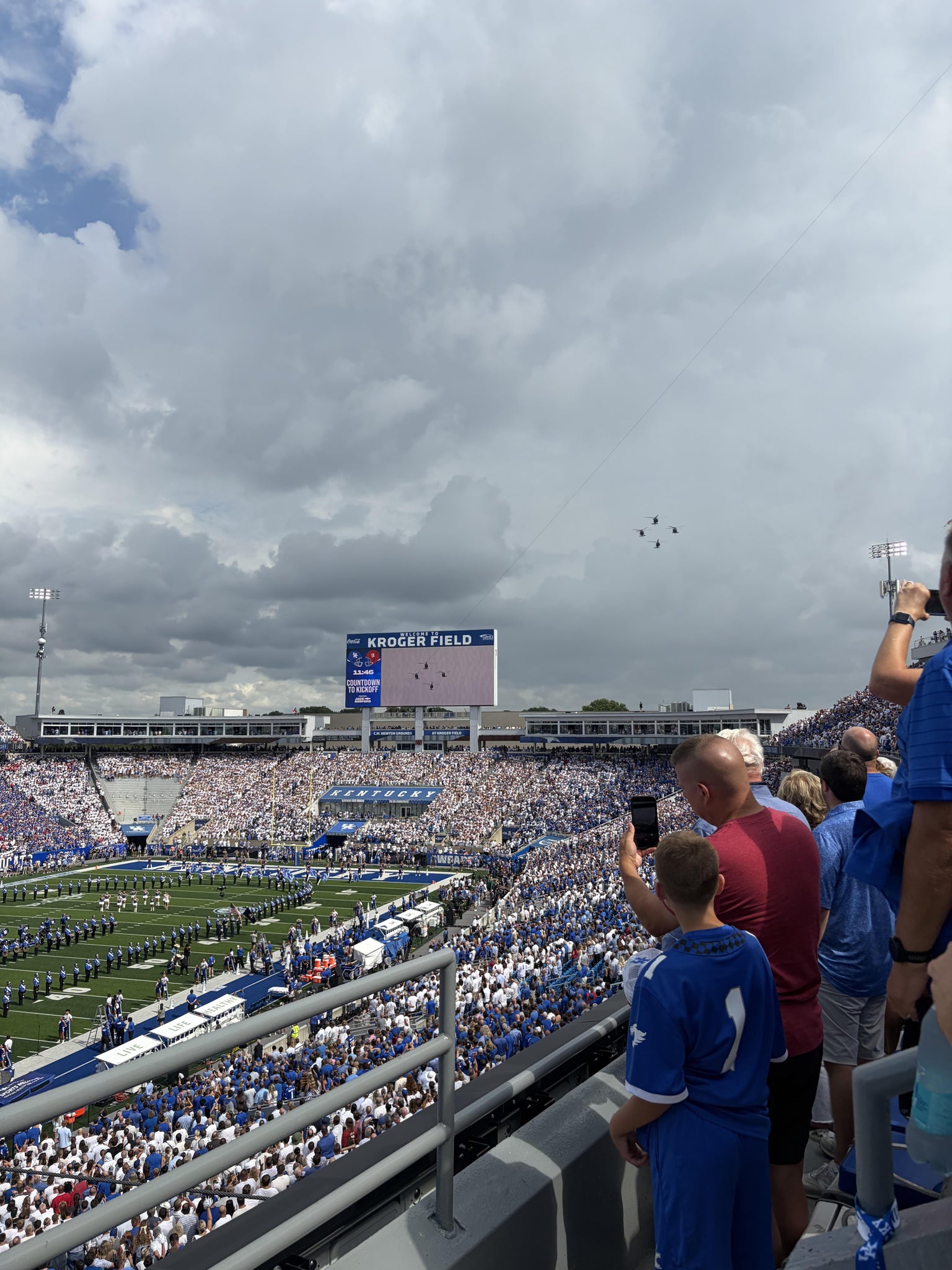 Real Fan View taken from Section 221 at Kroger Field by Shelly K