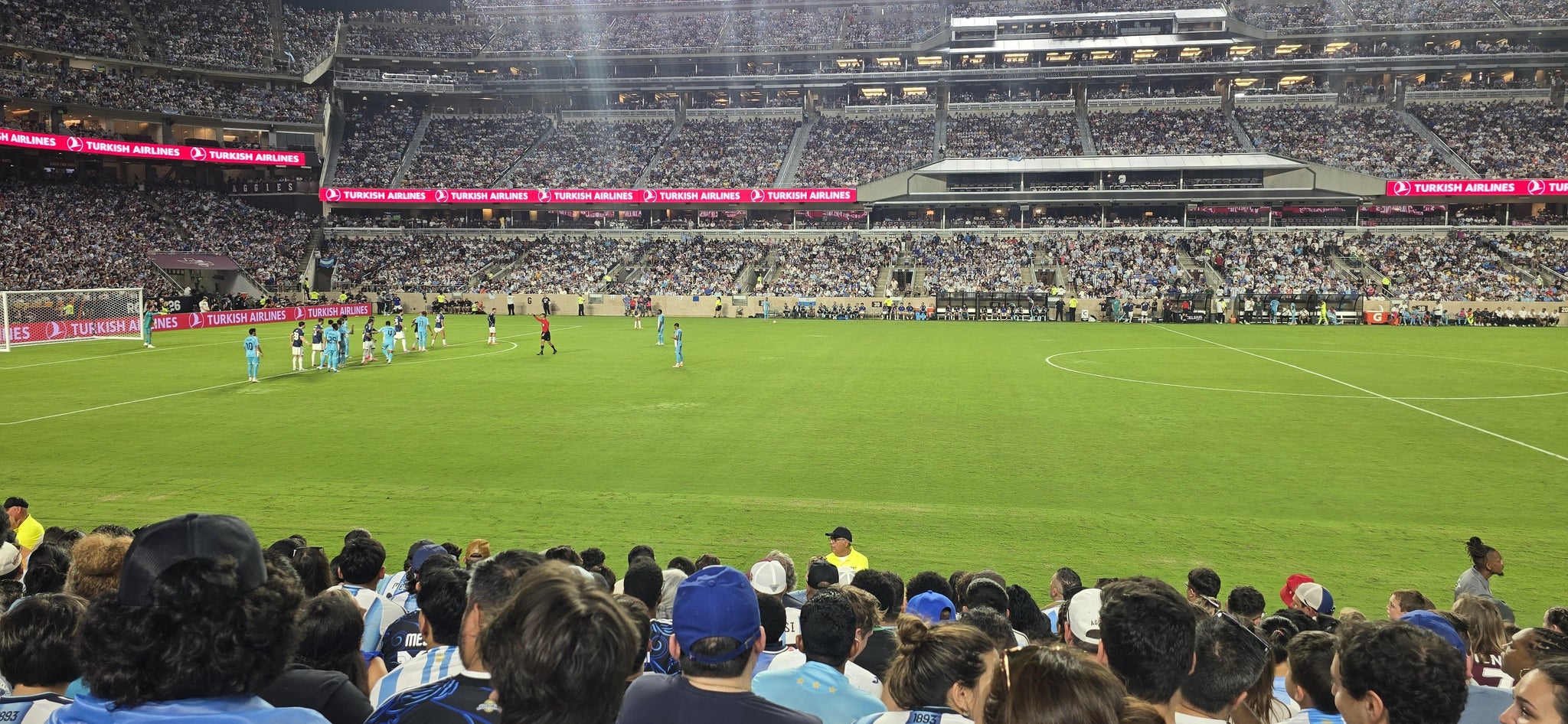 Real Fan View taken from Section 126 at Kyle Field by Edgar L