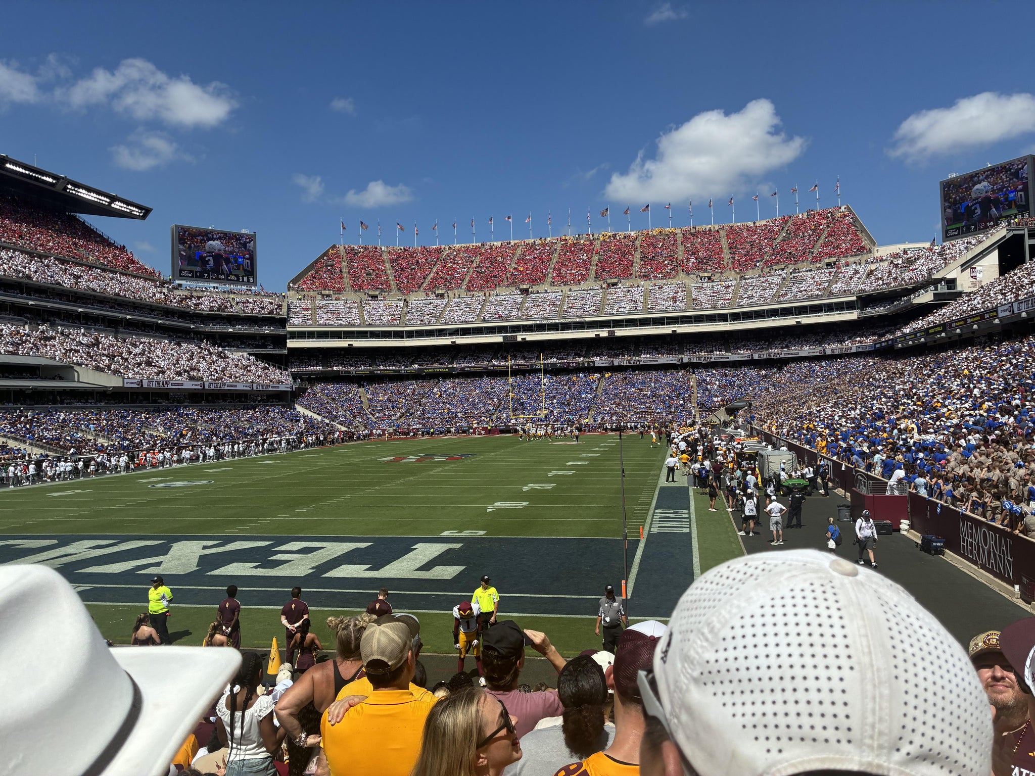 Real Fan View taken from Section 131 at Kyle Field by Nyshia W
