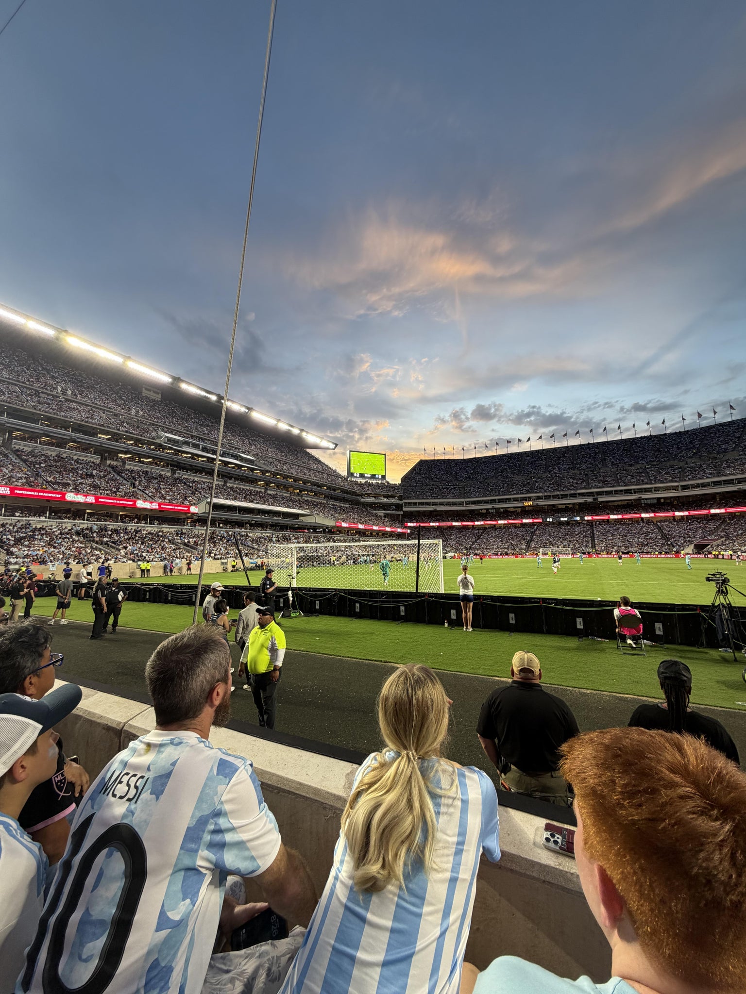 Real Fan View taken from Section 132 at Kyle Field by Donery B