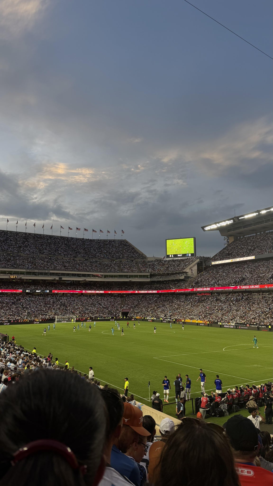 Real Fan View taken from Section 134 at Kyle Field by Christian F