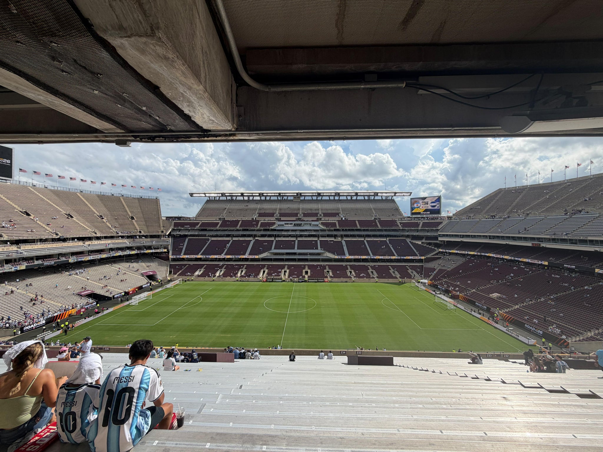Real Fan View taken from Section 234 at Kyle Field by Genesis M
