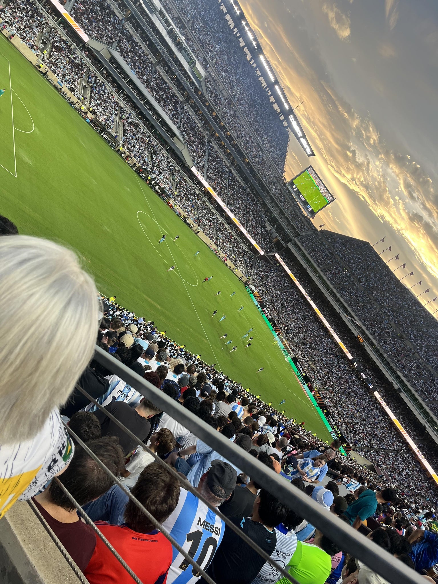 Real Fan View taken from Section 239 at Kyle Field by Franklin R