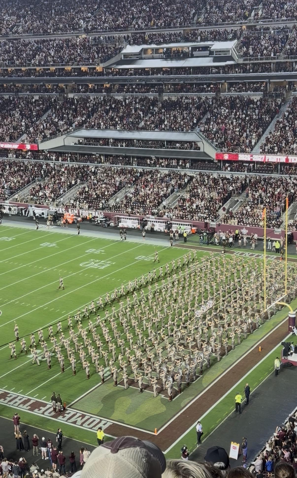 Real Fan View taken from Section 328 at Kyle Field by Peter G
