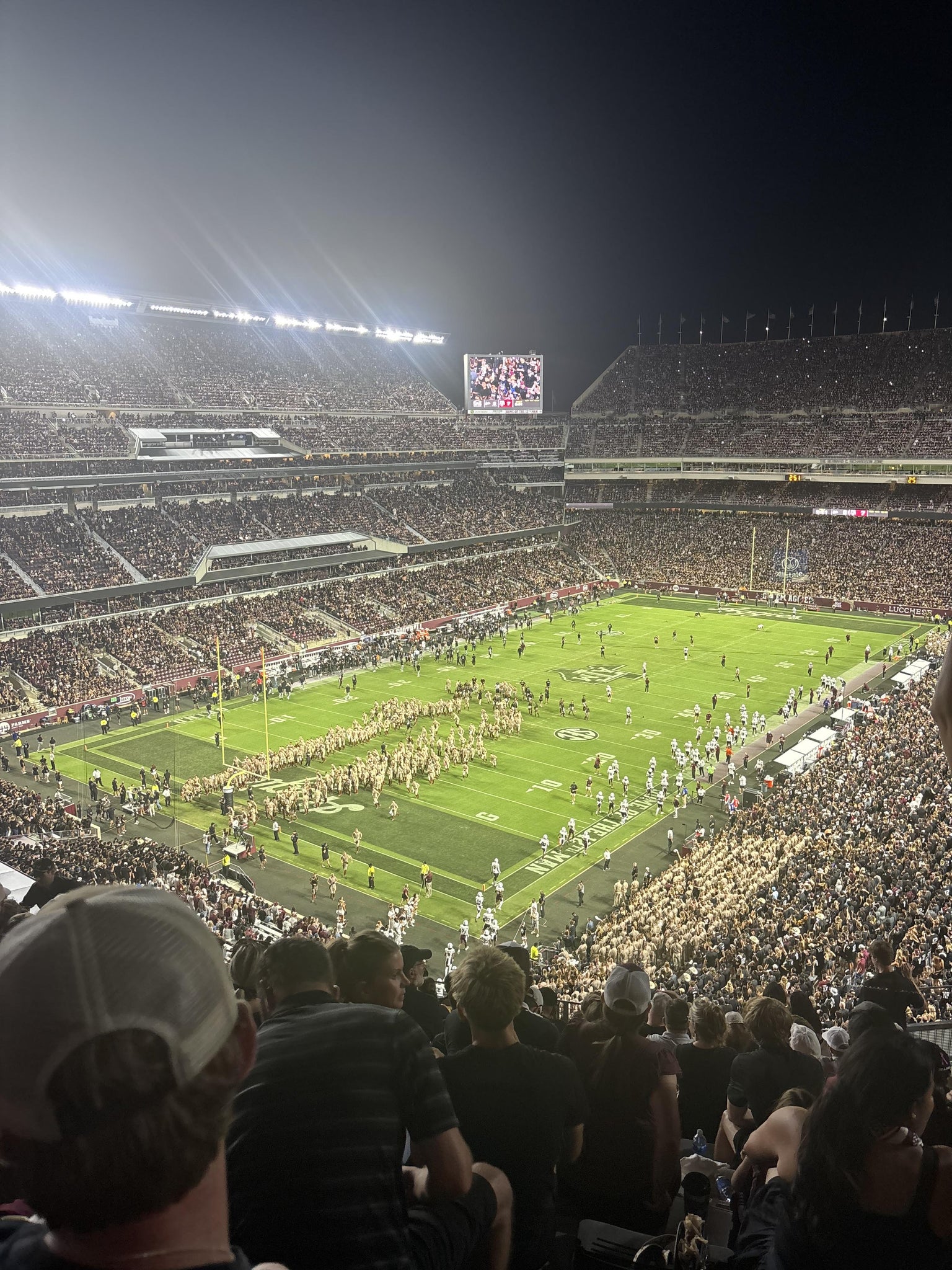 Real Fan View taken from Section 342 at Kyle Field by Crispin C
