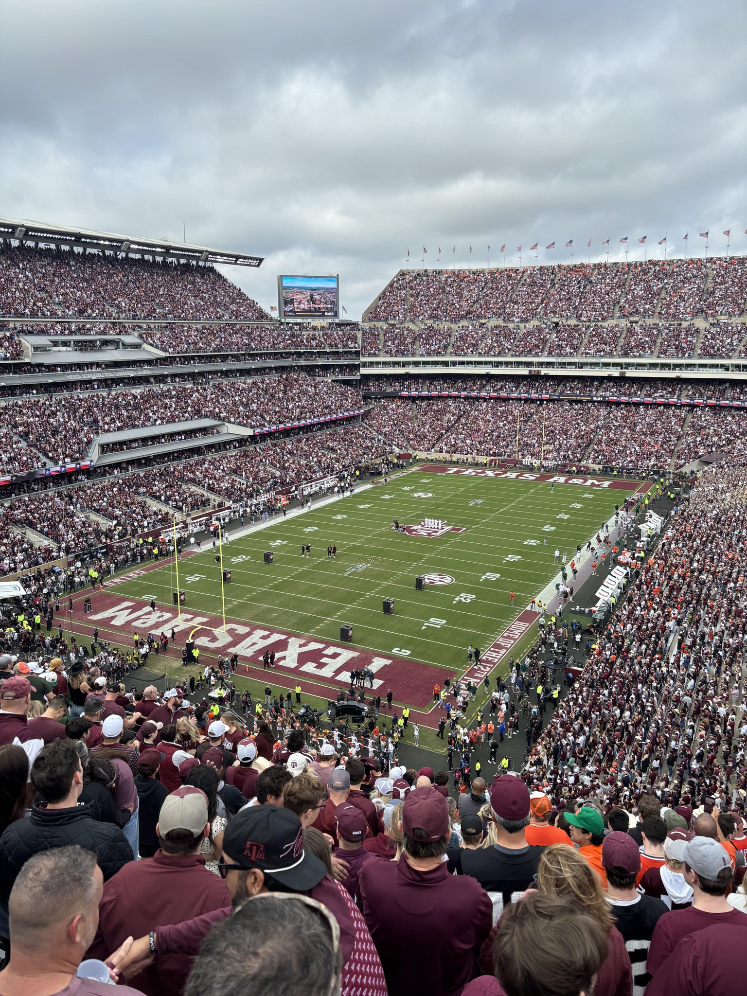 Real Fan View taken from Section 343 at Kyle Field by Grace B