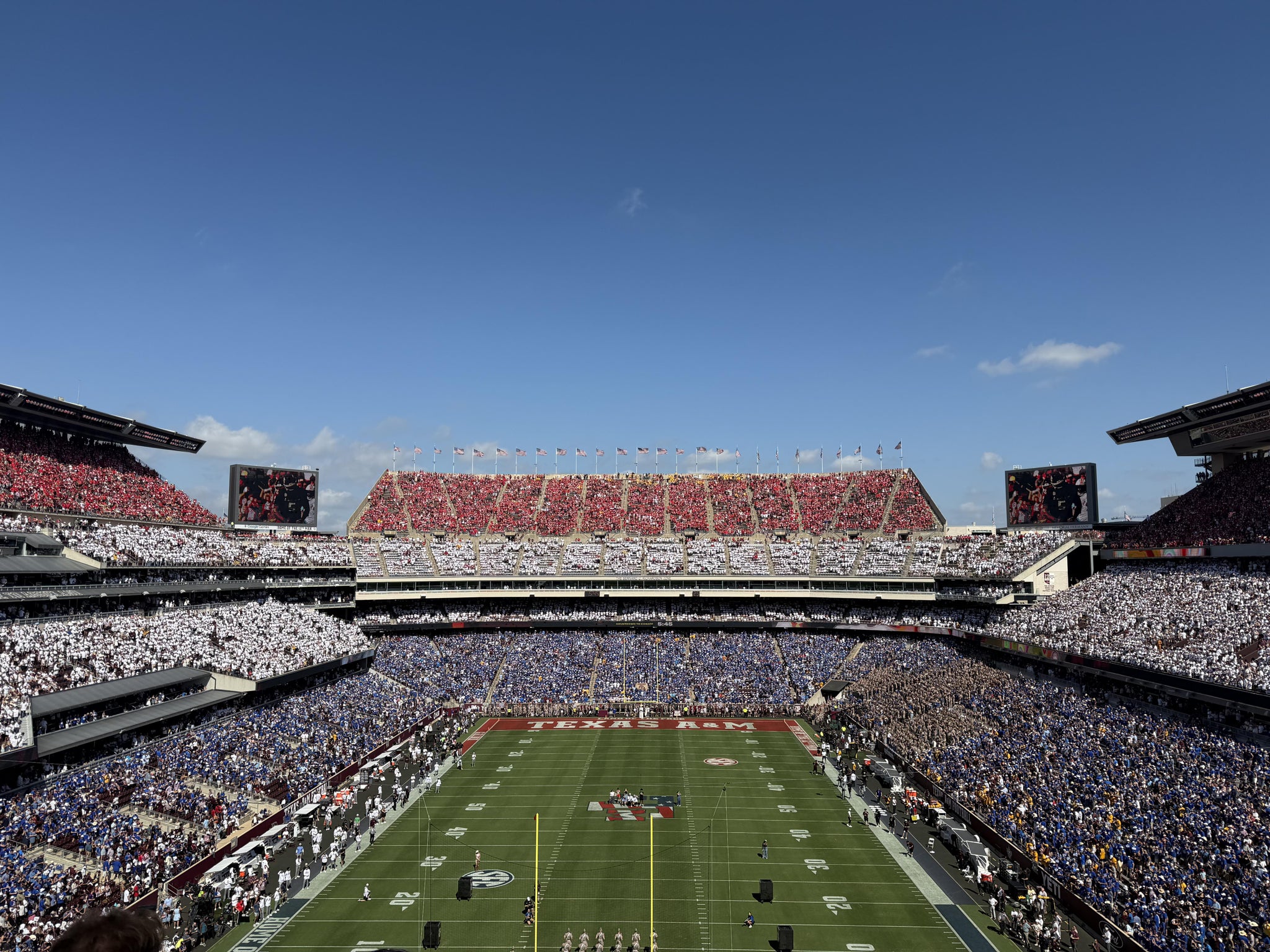 Real Fan View taken from Section 346 at Kyle Field by Janie M