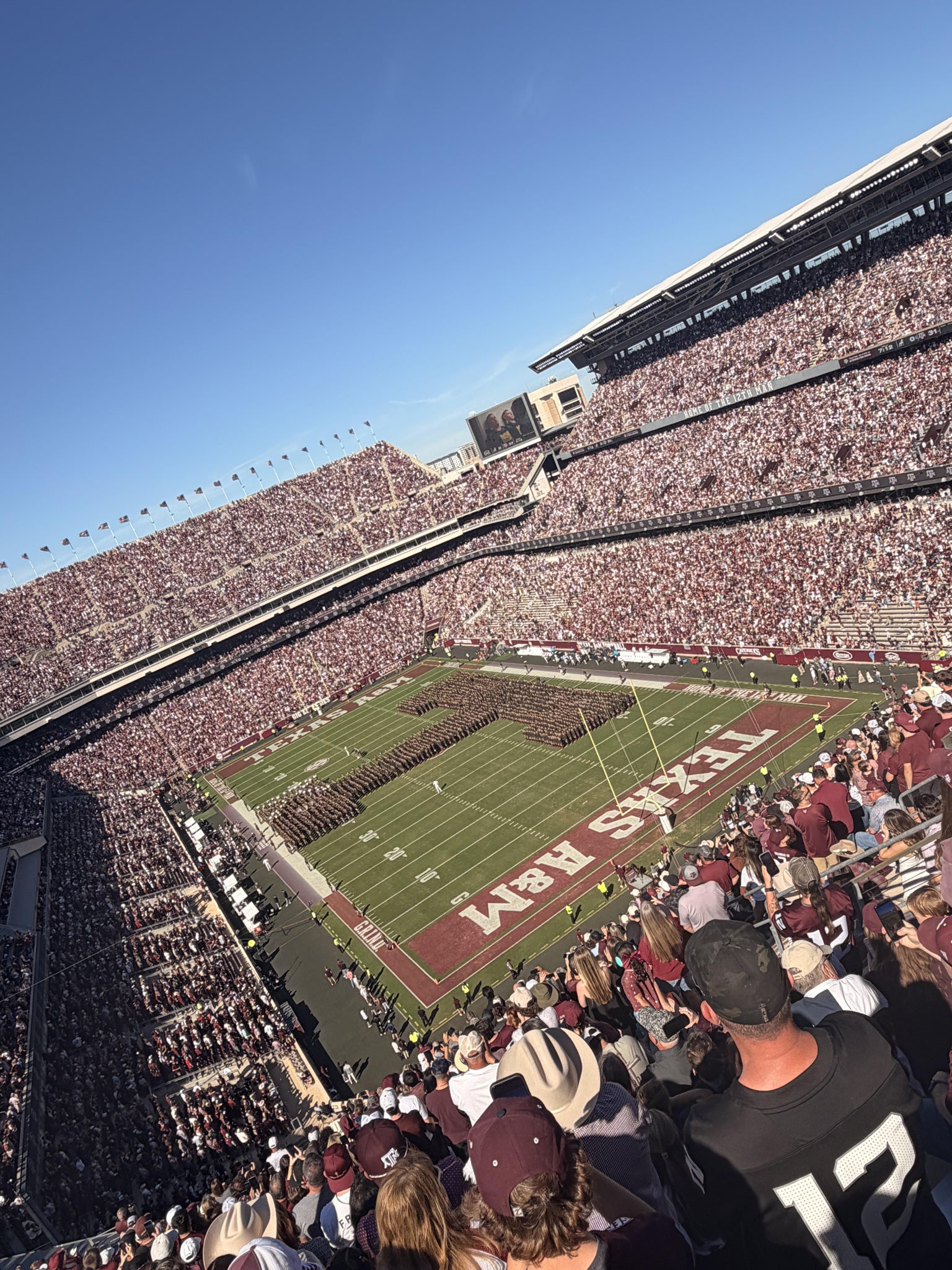 Real Fan View taken from Section 348 at Kyle Field by Sarah N