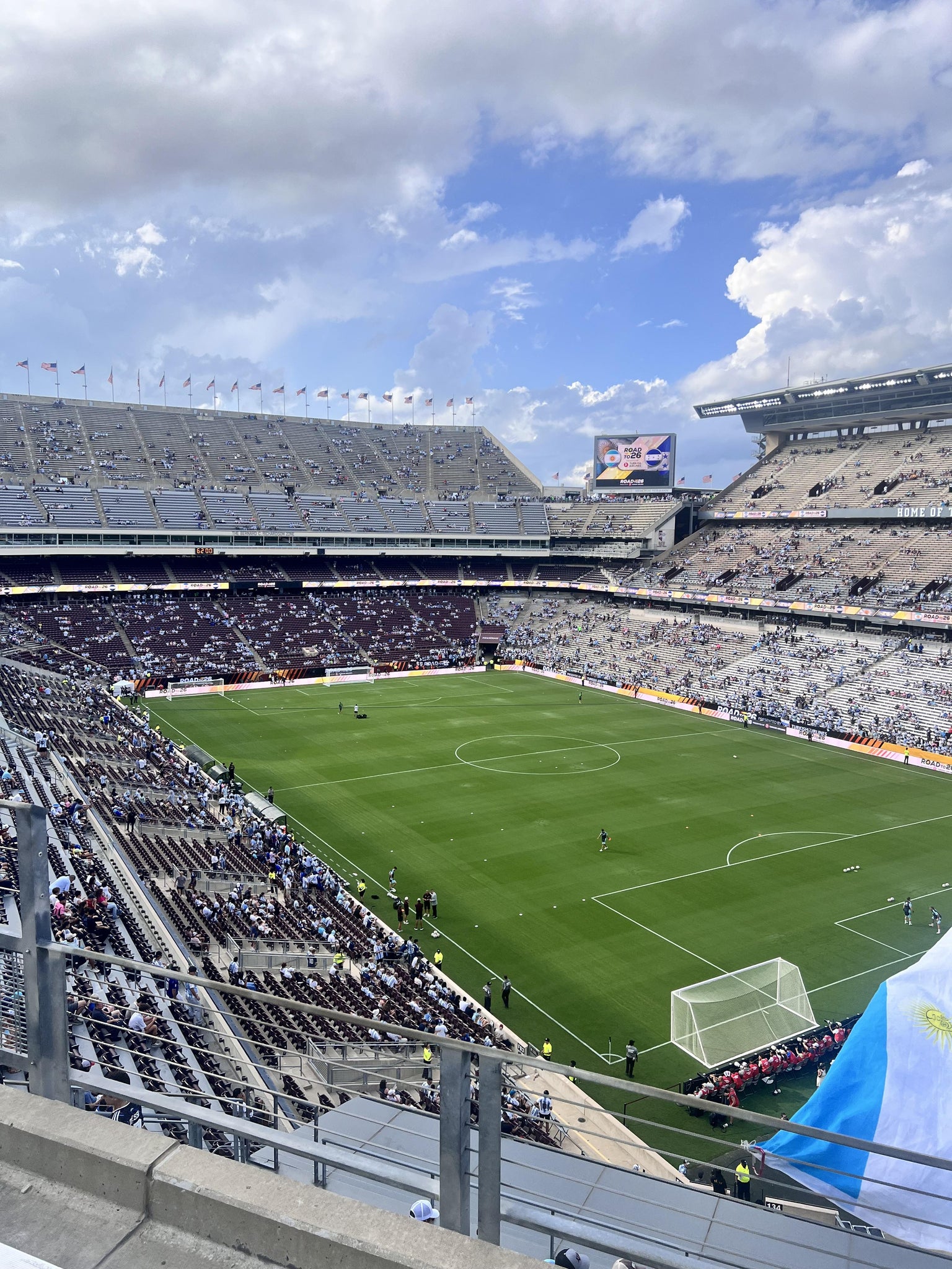 Real Fan View taken from Section 350 at Kyle Field by Nicole Z