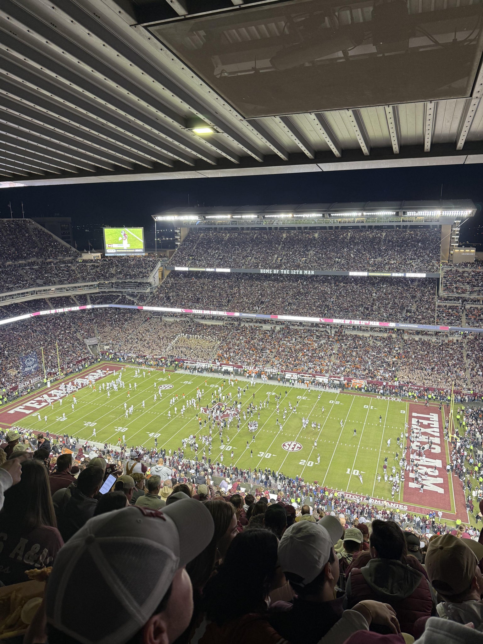 Real Fan View taken from Section 402 at Kyle Field by Gunnar B