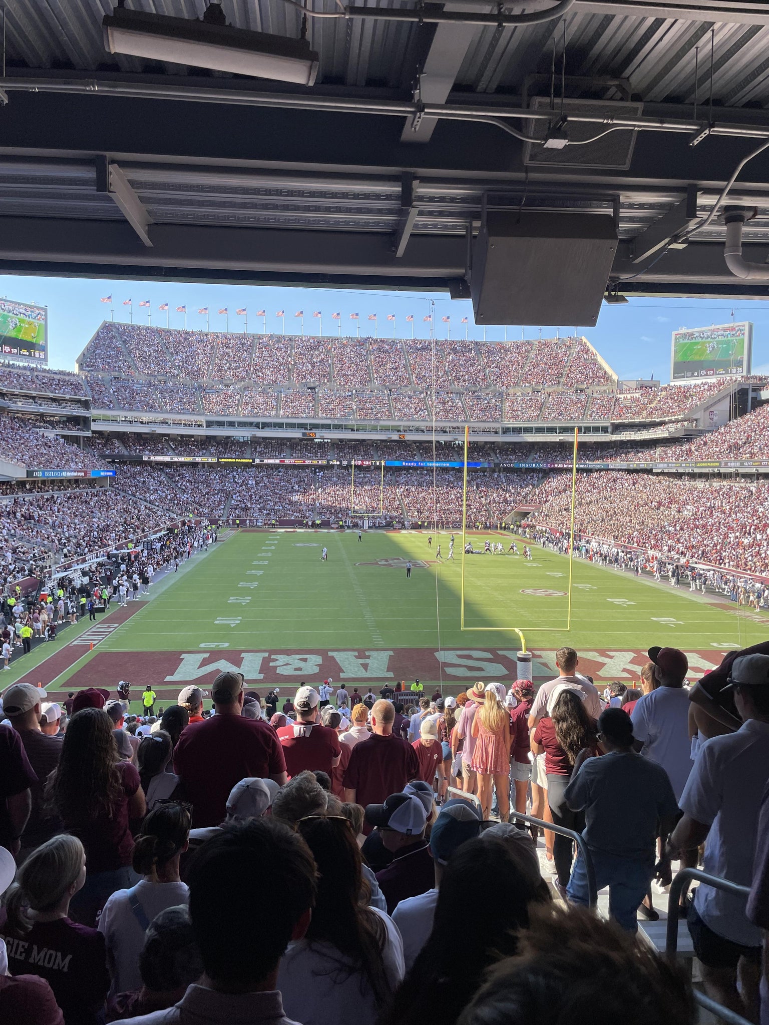 Real Fan View taken from Section 409 at Kyle Field by William jason M