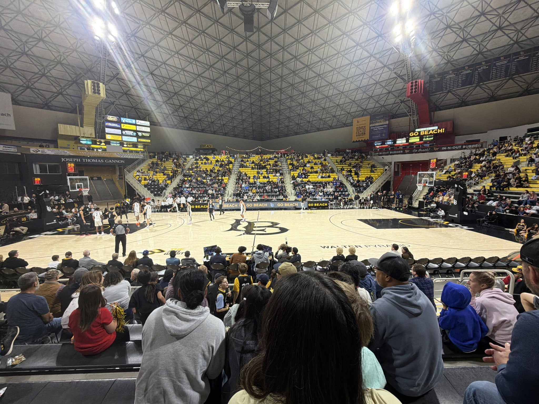 Real Fan View taken from Section 111 at LBS Financial Credit Union Pyramid by Edrees M