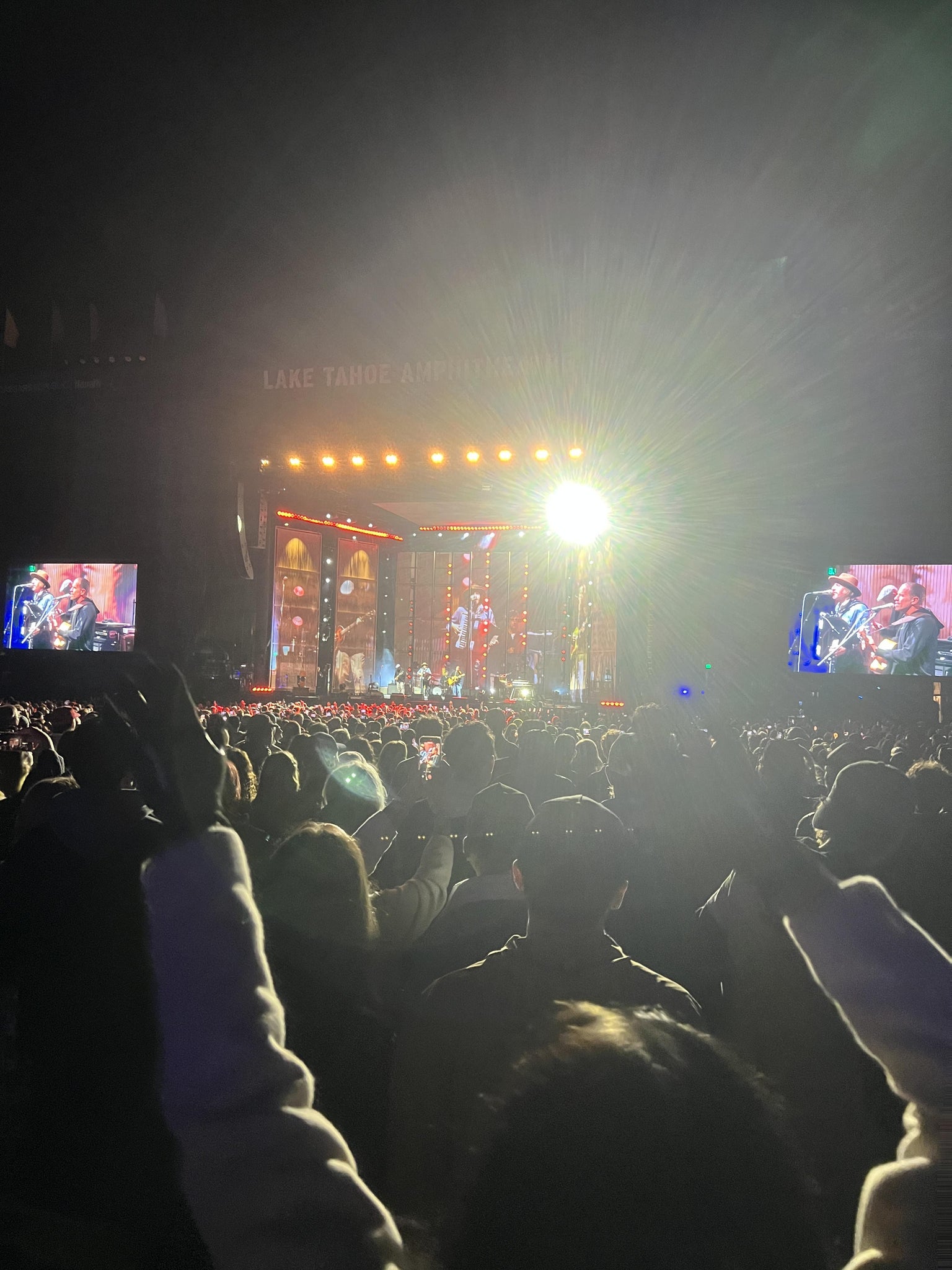 Real Fan View taken from Section 13 at Lake Tahoe Amphitheatre at Caesars Republic by Jacob C