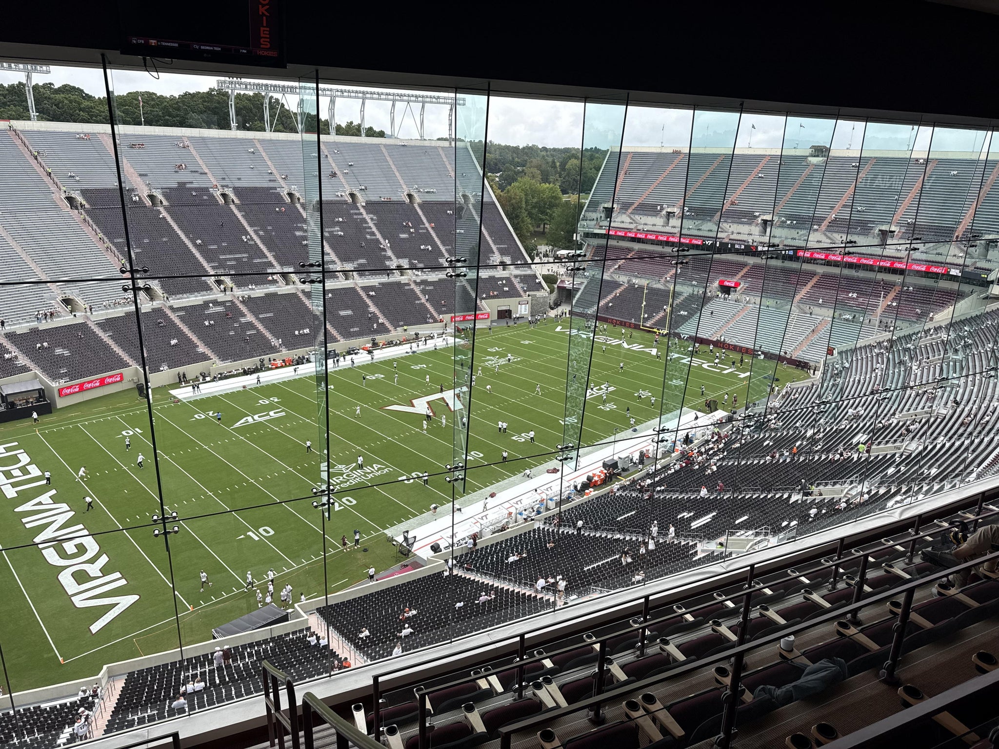 Real Fan View taken from North Club 2 at Lane Stadium by Danny D