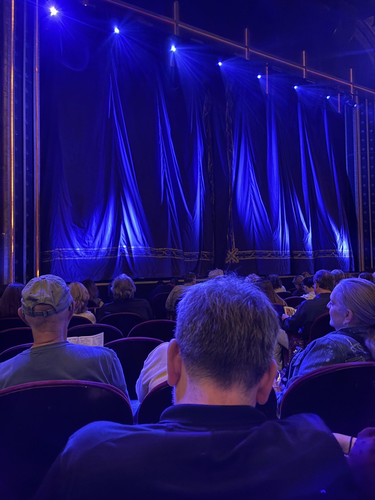 Real Fan View taken from Orch at Lena Horne Theatre by Whitney L