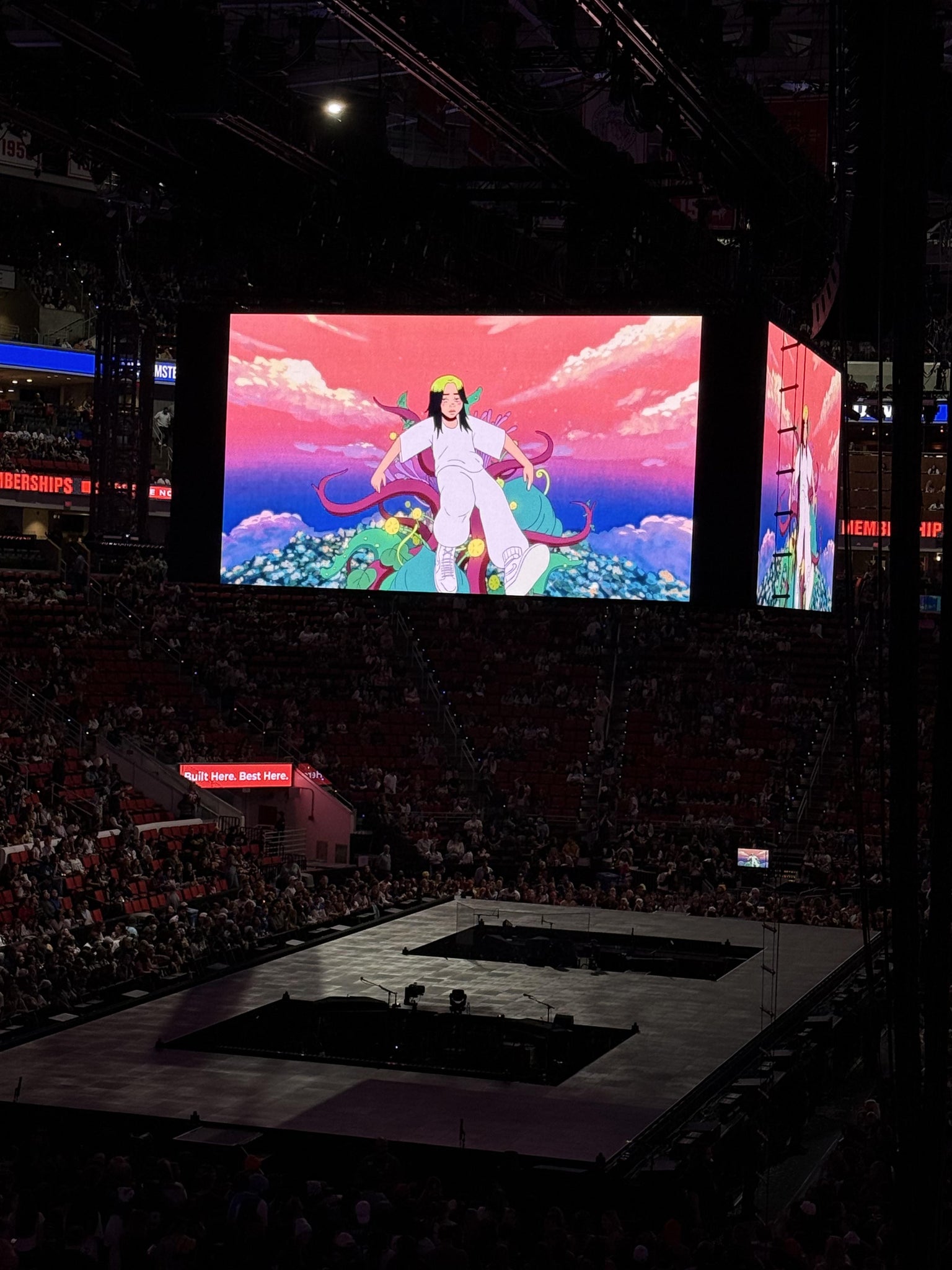 Real Fan View taken from Section 110 at Lenovo Center by Jamon B