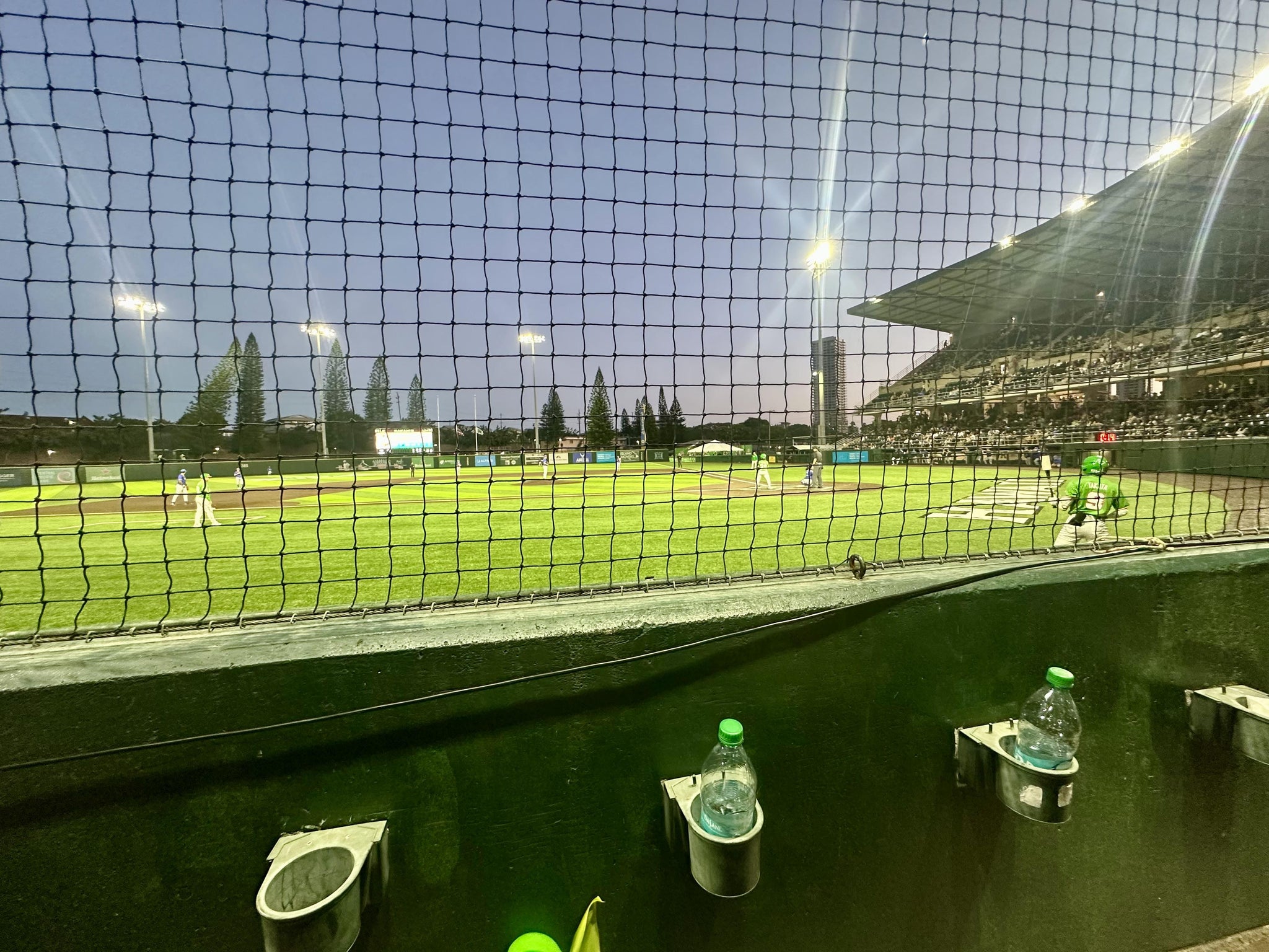 Real Fan View taken from Lower Level E at Les Murakami Stadium by Me kimi M
