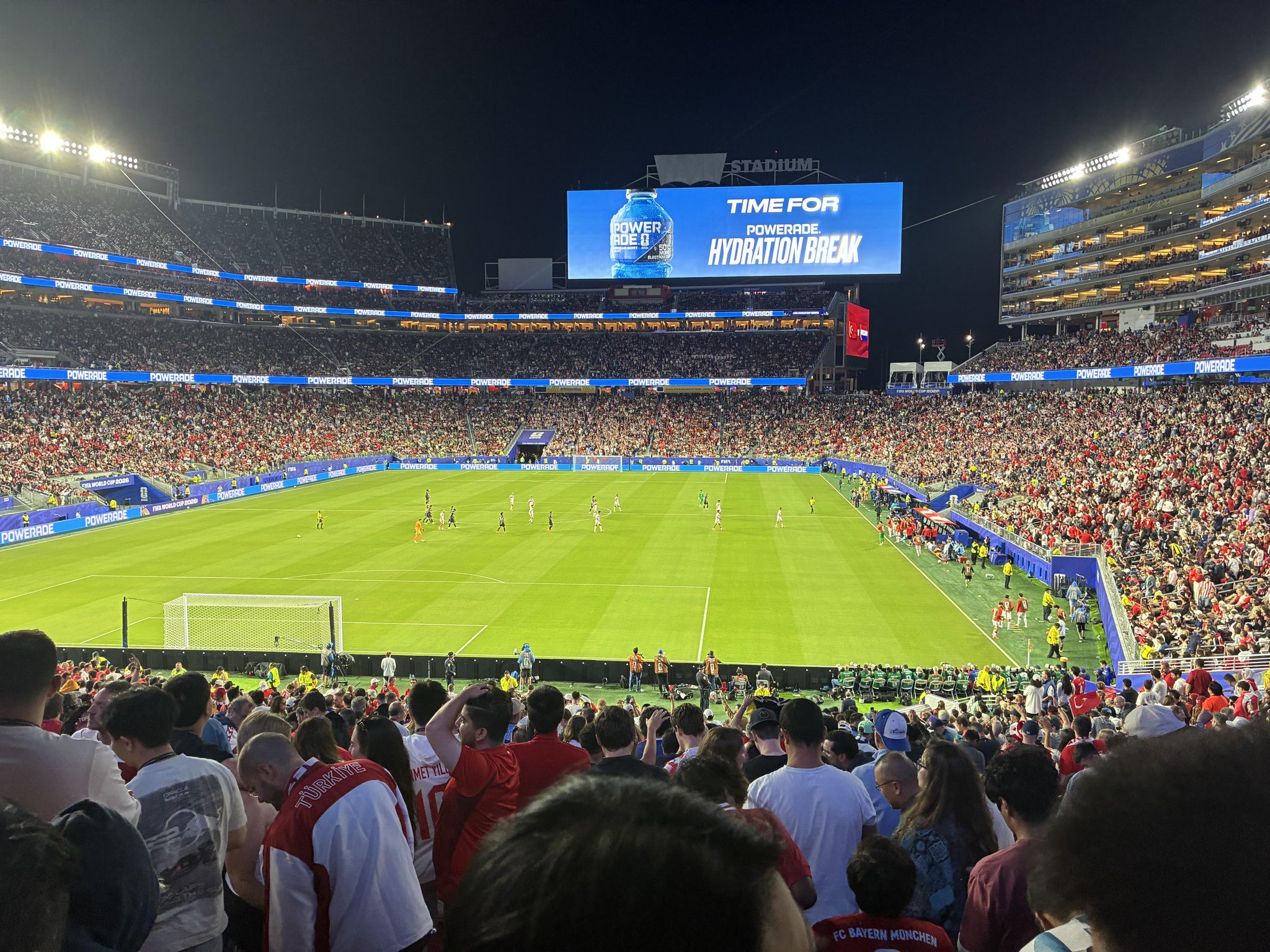 Real Fan View taken from Section 101 at Levi's Stadium by Angel B
